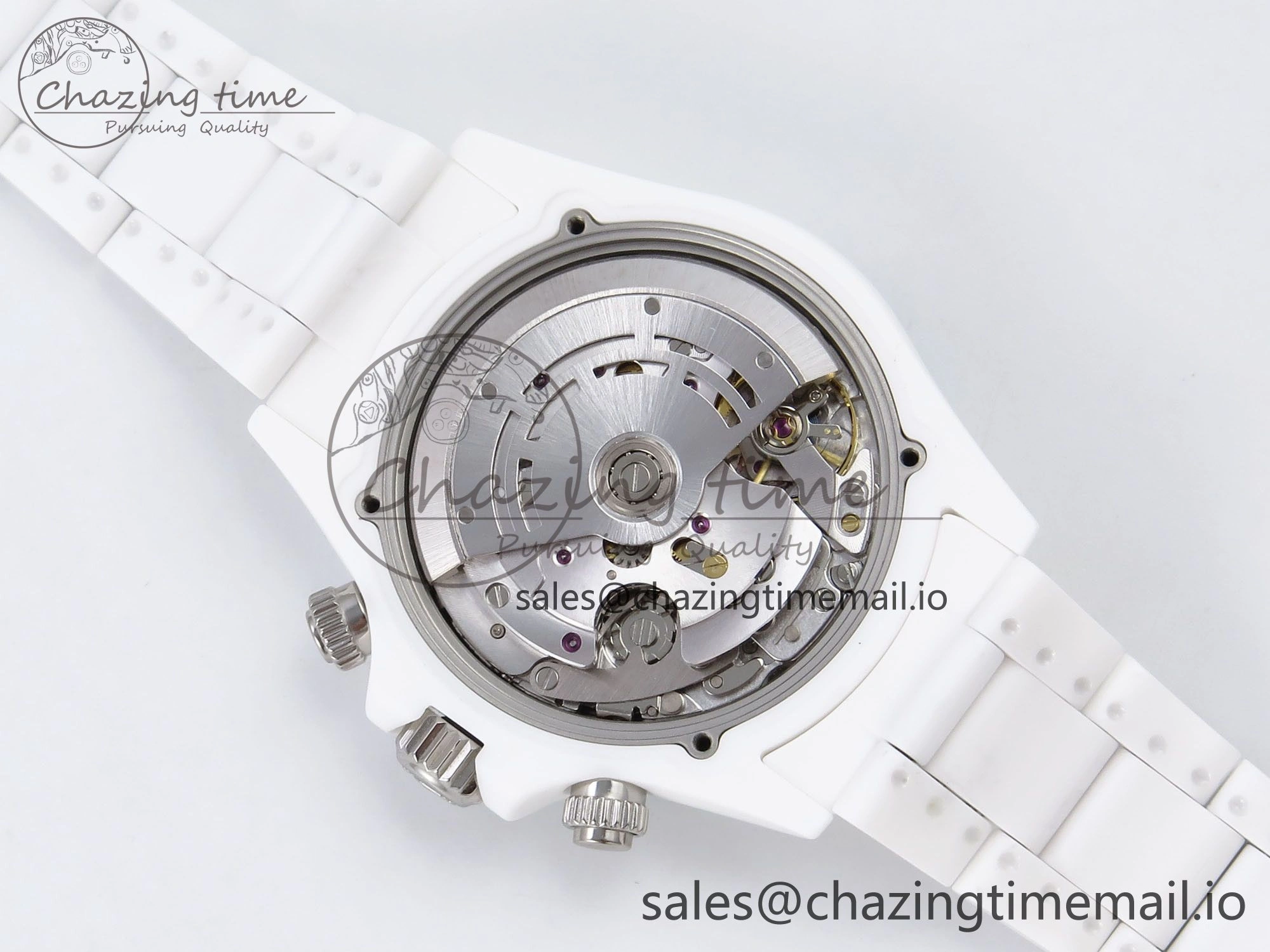 Daytona AET White Ceramic Case and Bracelet Tiffany Blue Dial N6F Best Edition SA4130