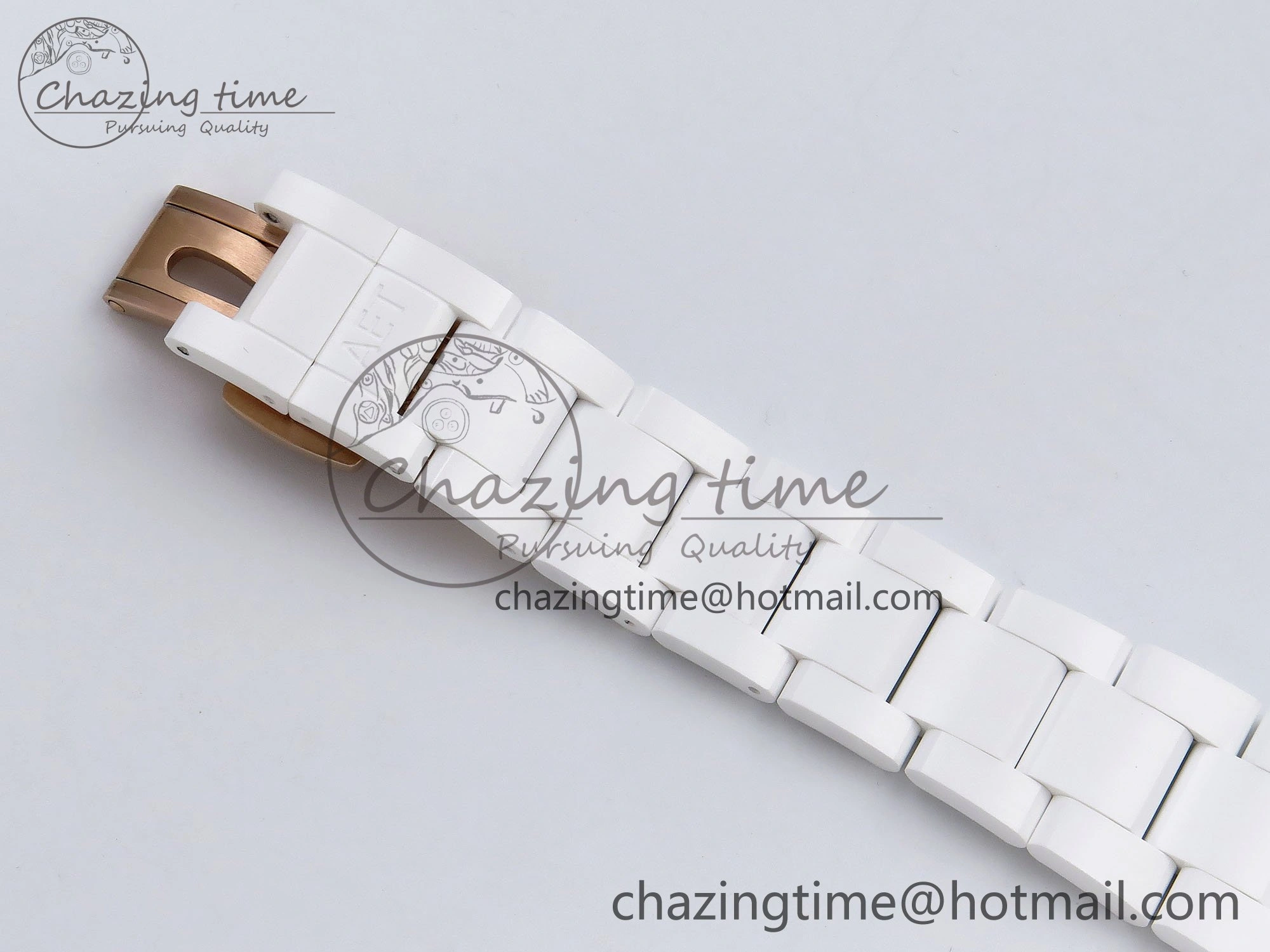 Daytona AET White Solid Ceramic Case and Bracelet Green Dial ZF 1:1 Best Edition SH4130
