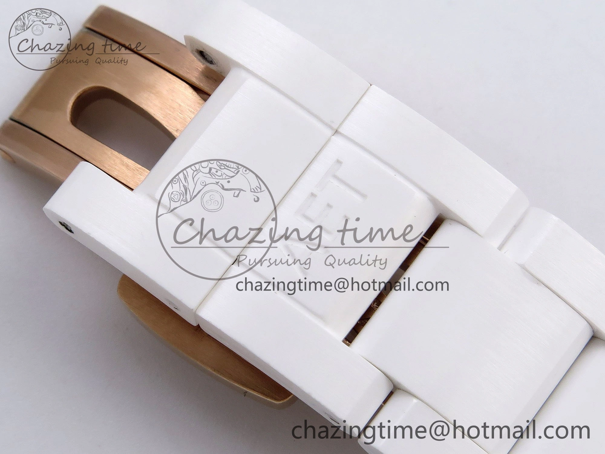 Daytona AET White Solid Ceramic Case and Bracelet Green Dial ZF 1:1 Best Edition SH4130