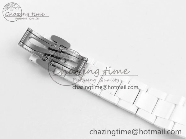 Daytona AET White Solid Ceramic Case and Bracelet Tiffany Blue Dial ZF 1:1 Best Edition SH4130