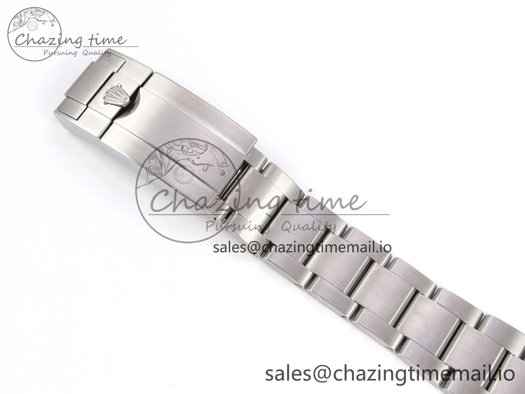 Daytona Arolla N6F Glacial Blue Crystal Skeleton Dial Diamonds Bezel Best Edition on Oyster Bracelet SA4130
