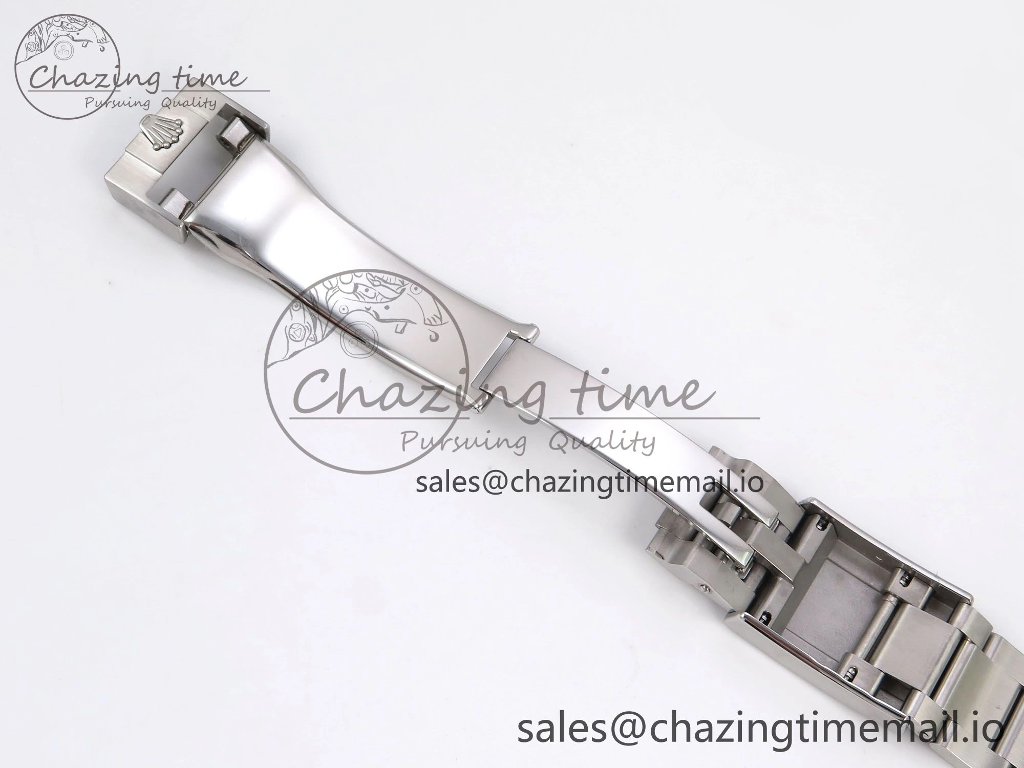 Daytona Arolla N6F Glacial Blue Crystal Skeleton Dial Diamonds Bezel Best Edition on Oyster Bracelet SA4130