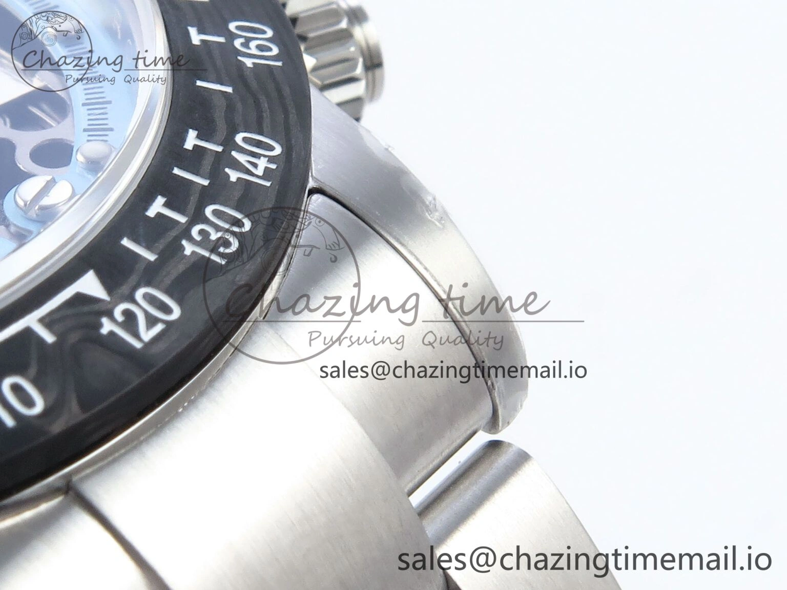 Daytona Artisans SS GETF Best Edition Skeleton Dial Carbon Bezel on SS Bracelet DD4802