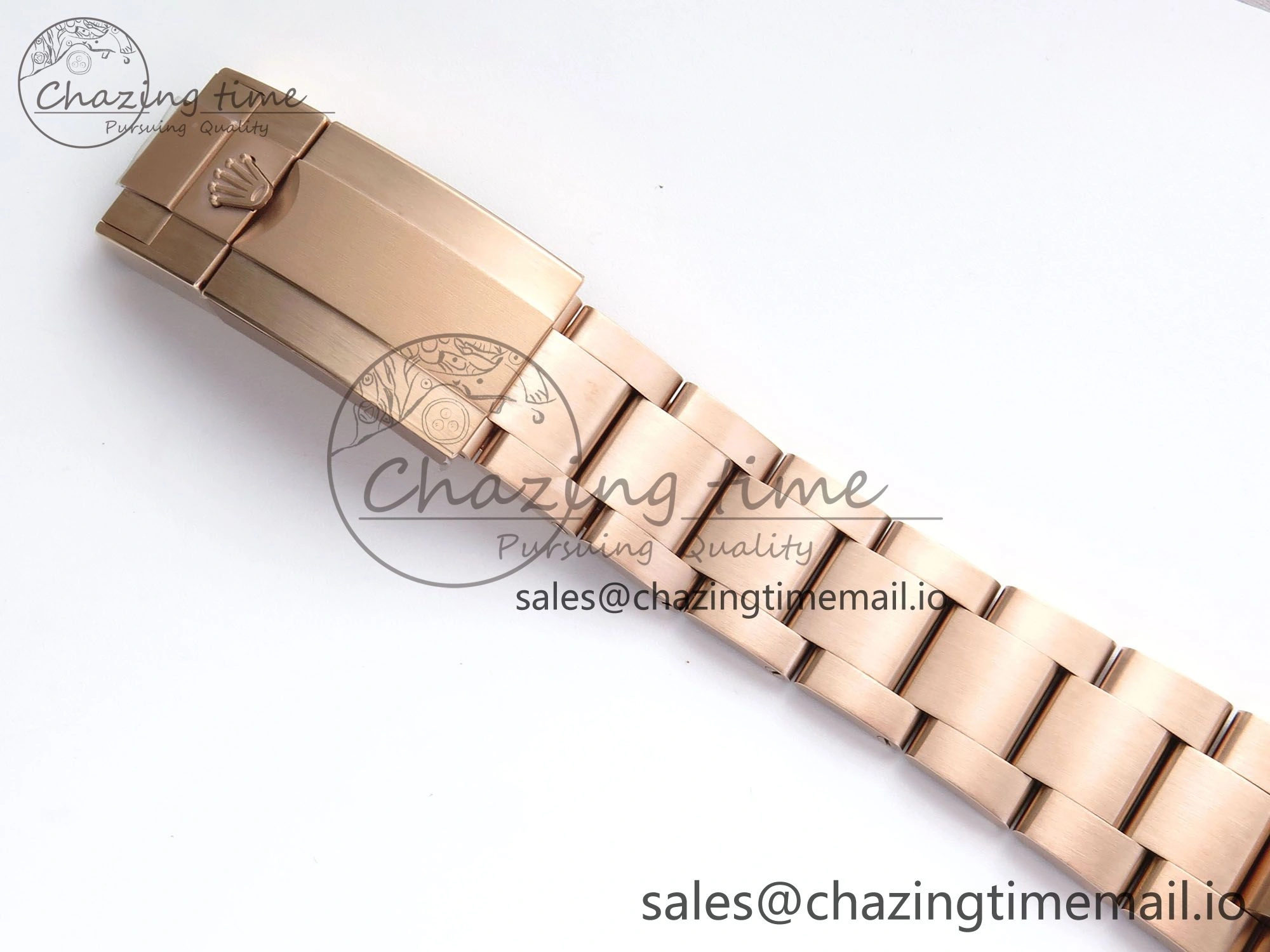 Daytona Artisans Skeleton RG ADGF Best Edition Skeleton Dial RG Bezel on RG Oyster Bracelet SA4130