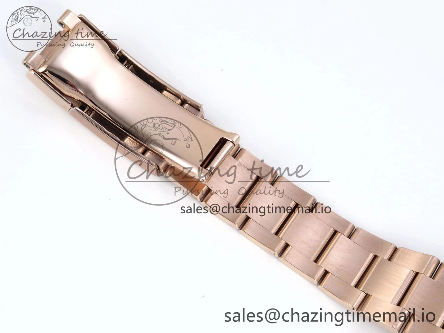 Daytona Artisans Skeleton RG ADGF Best Edition Skeleton Dial RG Bezel on RG Oyster Bracelet SA4130
