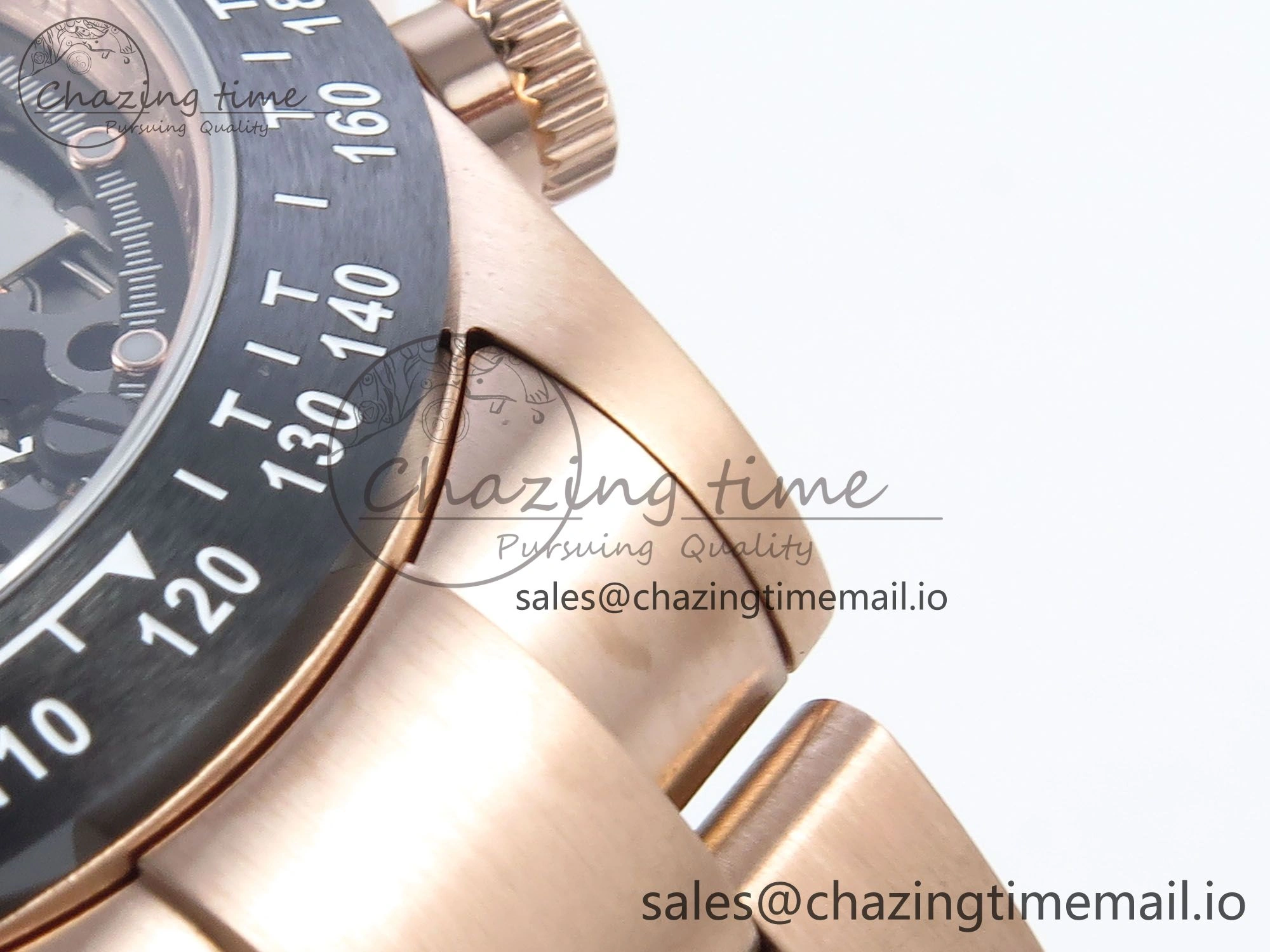 Daytona Artisans Skeleton RG ADGF Best Edition Skeleton Dial on RG Oyster Bracelet SA4130