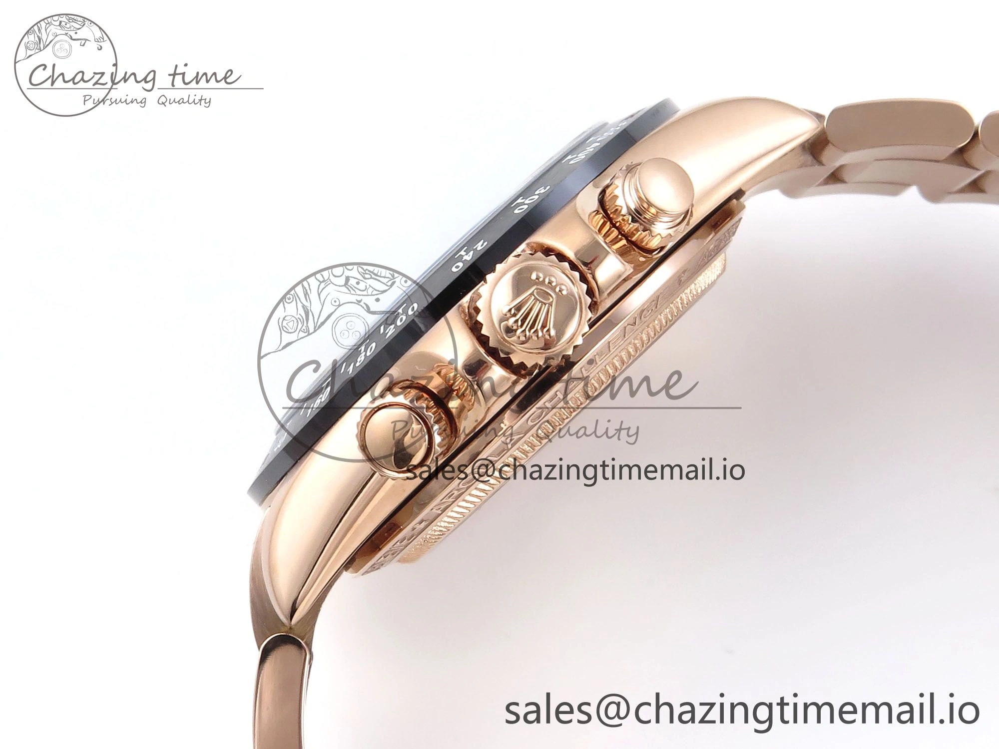Daytona Artisans Skeleton RG ADGF Best Edition Skeleton Dial on RG Oyster Bracelet SA4130
