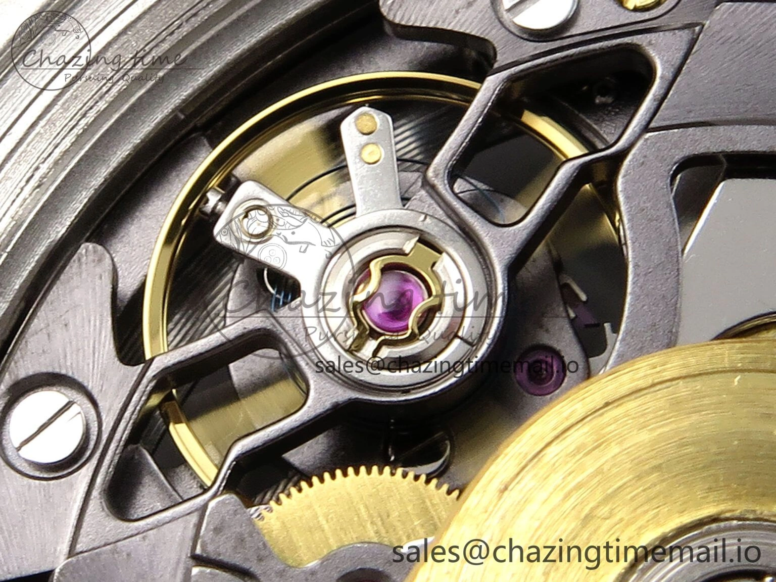 Daytona Artisans Skeleton SS ADGF Best Edition Blue Ceramic Bezel Skeleton Dial on SS Oyster Bracelet SA4130