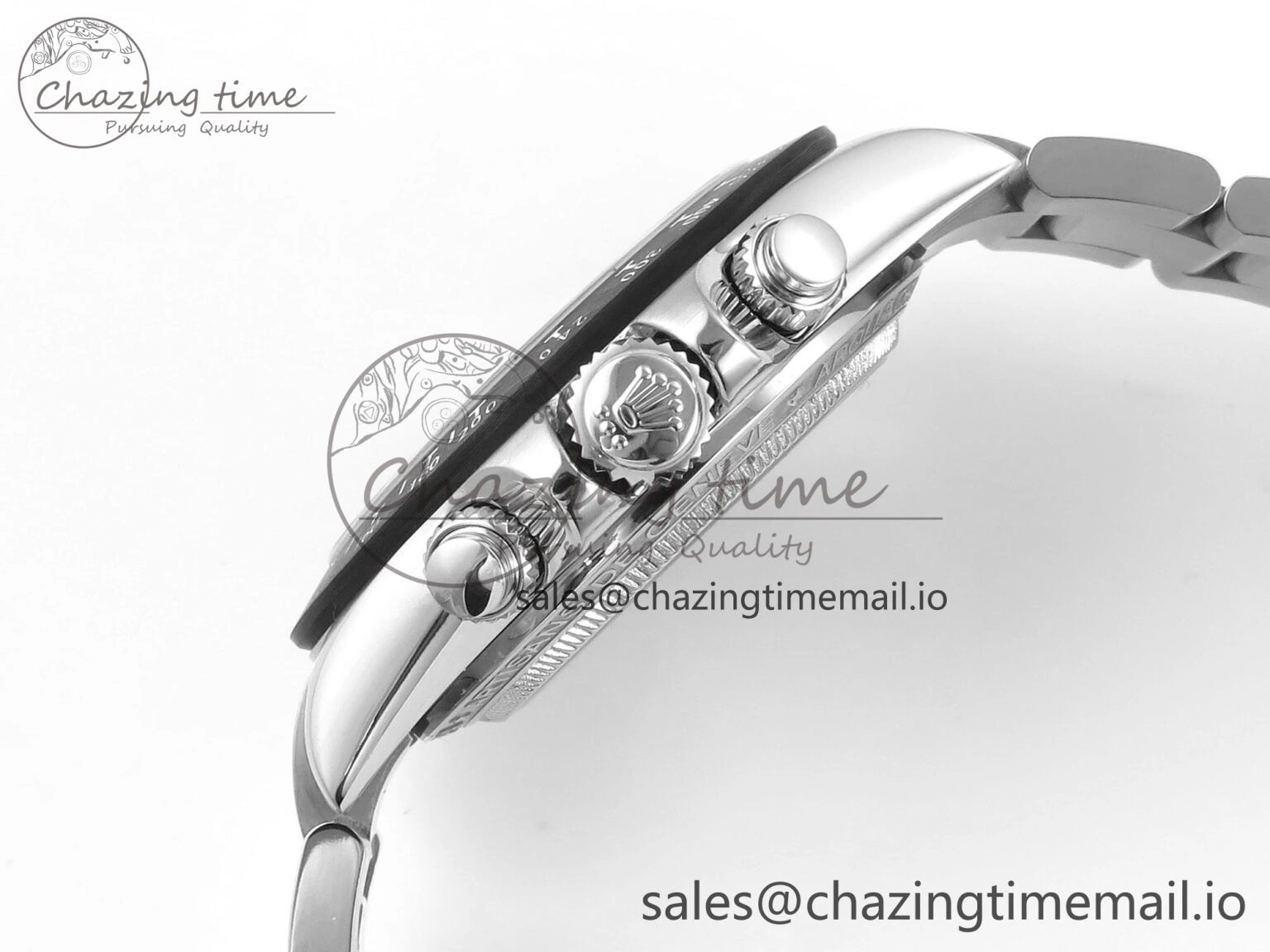 Daytona Artisans Skeleton SS ADGF Best Edition Skeleton Dial on SS Oyster Bracelet SA4130