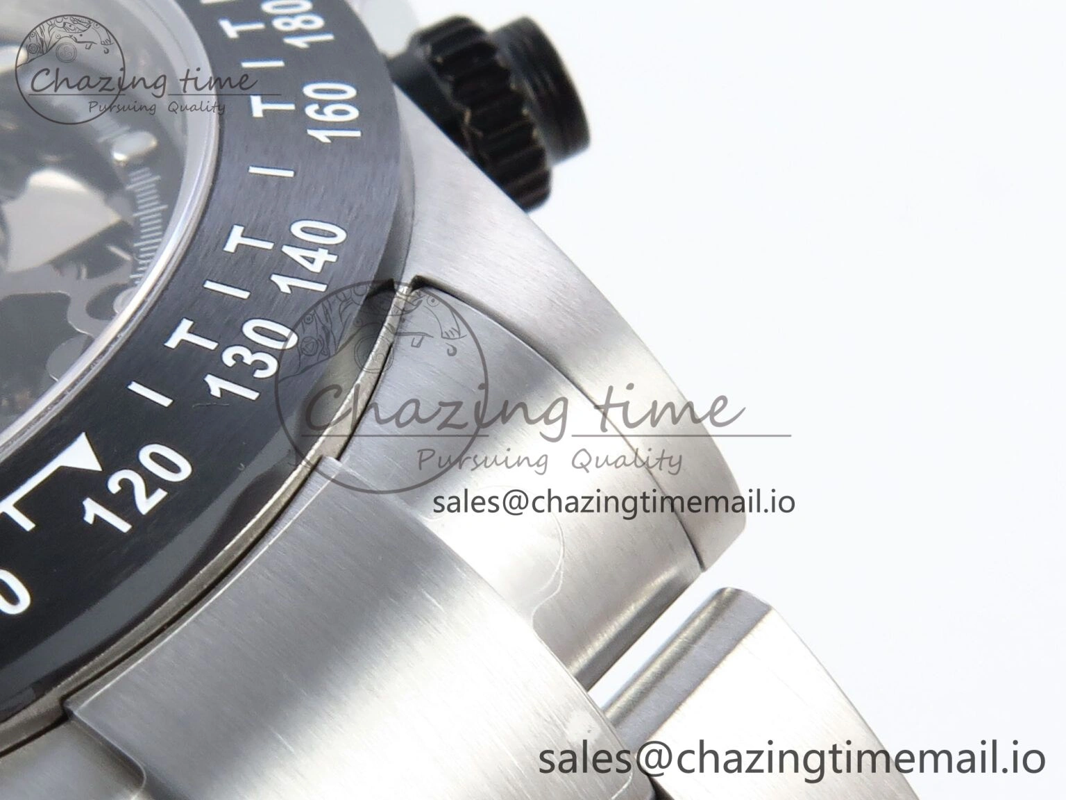 Daytona Artisans Skeleton SS ADGF Best Edition Skeleton Dial on SS Oyster Bracelet SA4130