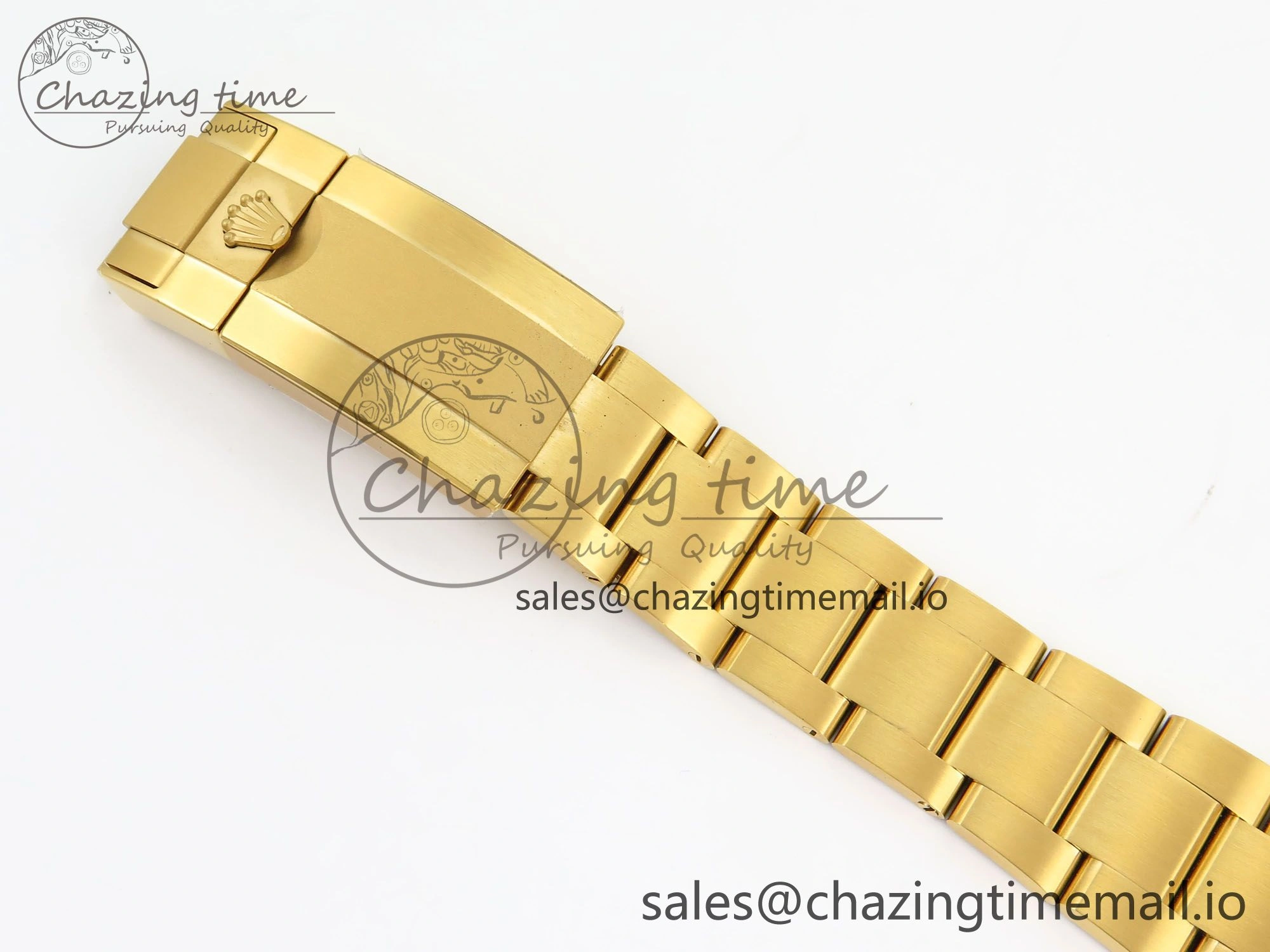 Daytona Artisans Skeleton YG ADGF Best Edition Blue Ceramic Bezel Skeleton Dial on YG Oyster Bracelet SA4130