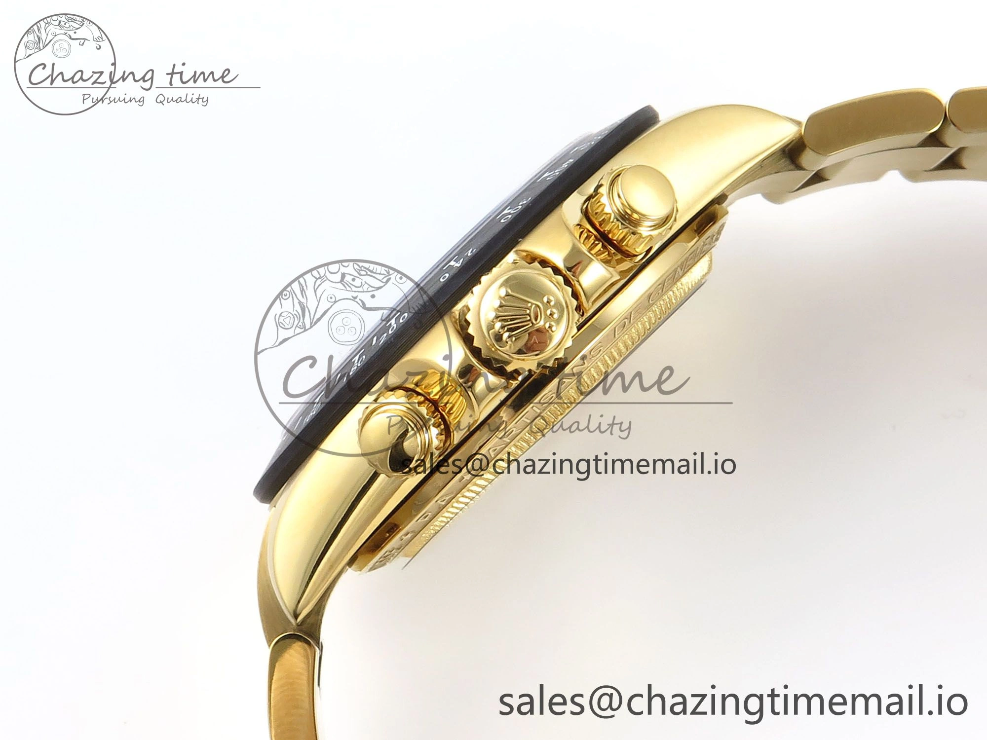 Daytona Artisans Skeleton YG ADGF Best Edition Skeleton Dial on YG Oyster Bracelet SA4130