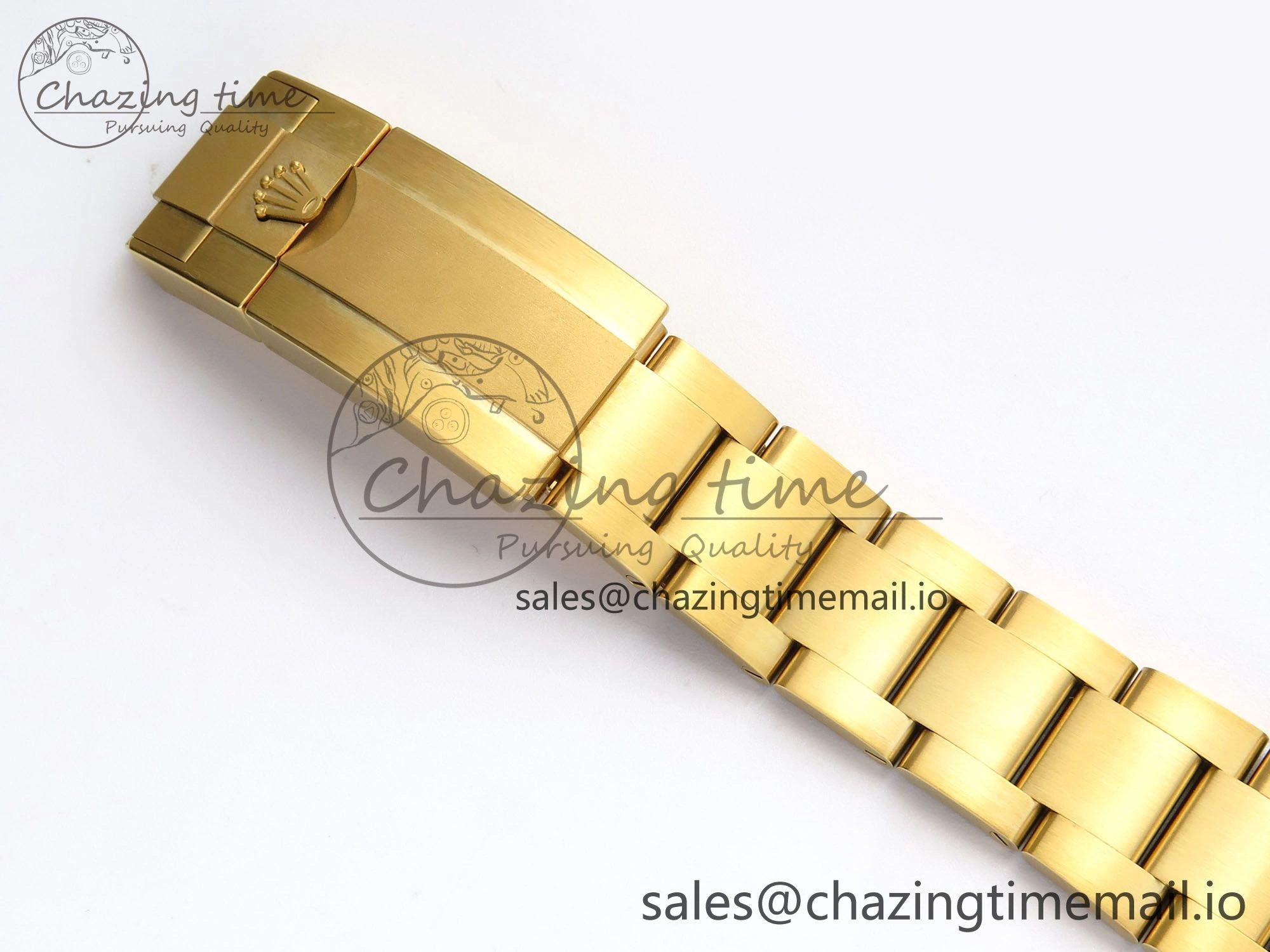 Daytona Artisans Skeleton YG ADGF Best Edition Skeleton Dial on YG Oyster Bracelet SA4130