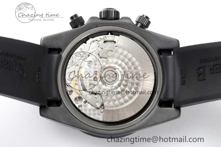Daytona Black Ceramic 5GF Best Edition Gray Dial Black Pusher on Black Rubber Strap A7750