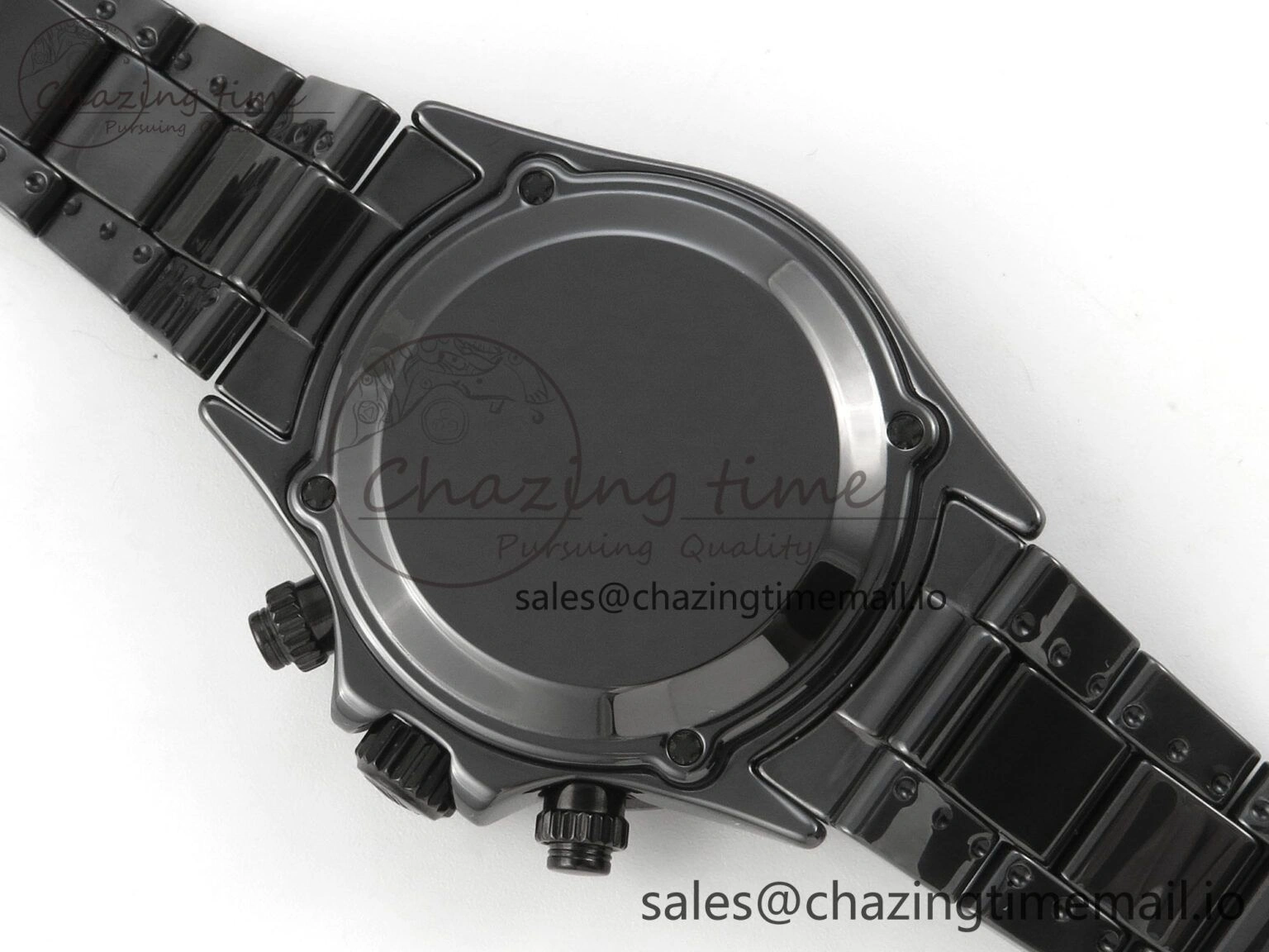 Daytona Black Ceramic Case and Bracelet Black Rainbow Dial Rainbow Bezel SONIC Best Edition SA4130