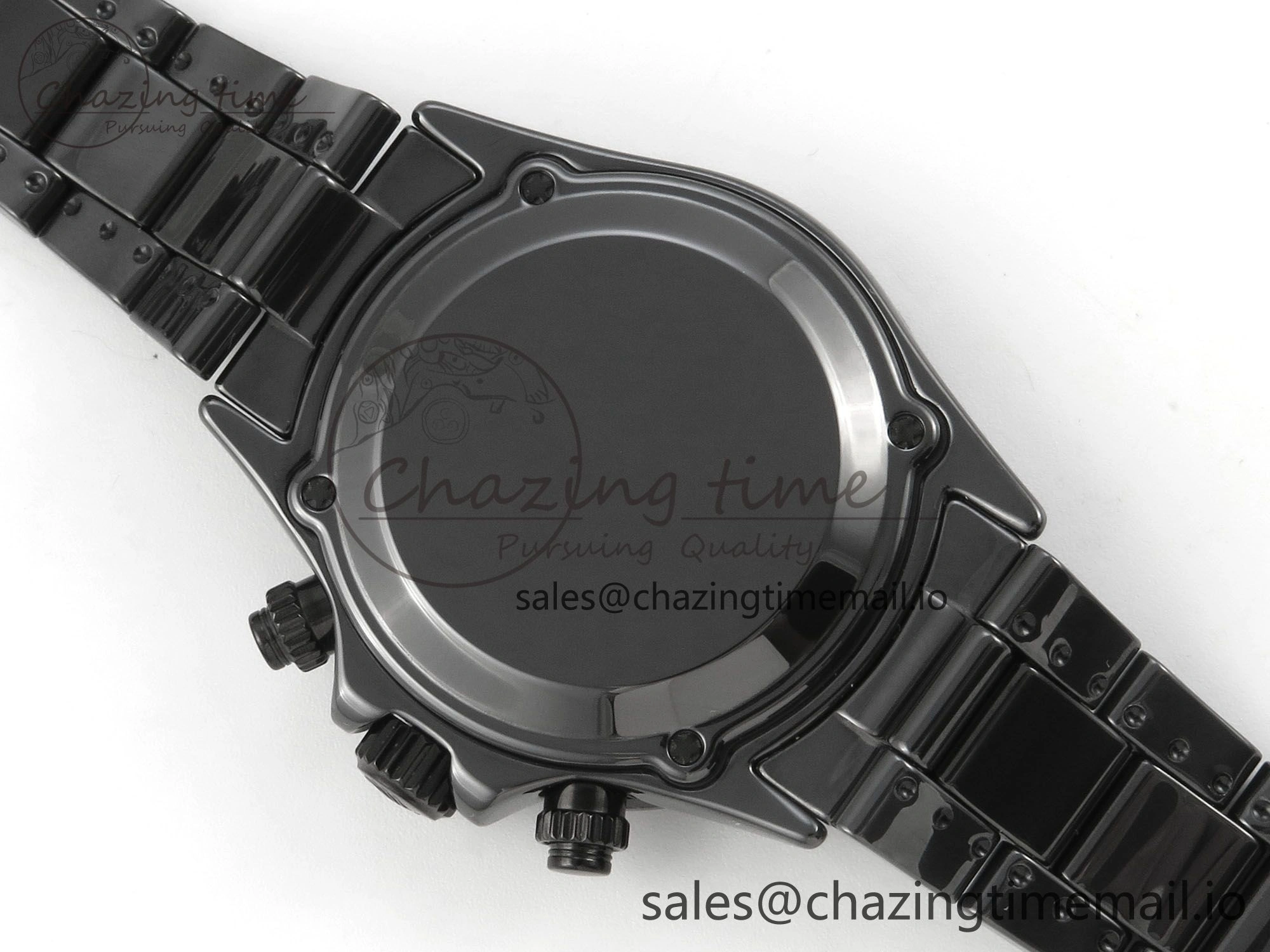 Daytona Black Ceramic Case and Bracelet Black Rainbow Dial Rainbow Bezel SONIC Best Edition SA4130