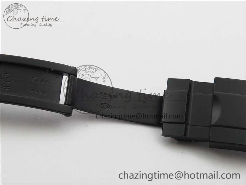 Daytona Blaken Rainbow Crystal Bezel PVD OXF Best Edition Black Dial on PVD Bracelet A7750