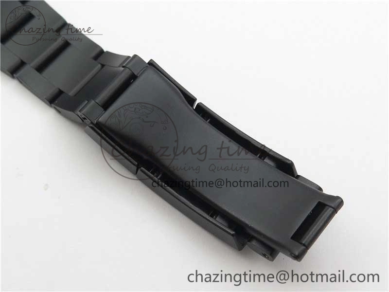 Daytona Blaken Rainbow Crystal Bezel PVD VR Best Edition Black Dial on PVD Bracelet A7750 V2