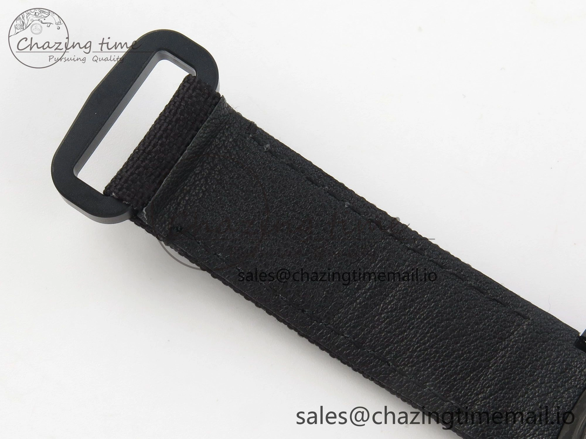 Daytona Cosmograph Black Carbon MPF Best Edition Full Diamond Dial Black Nylon Strap A4801