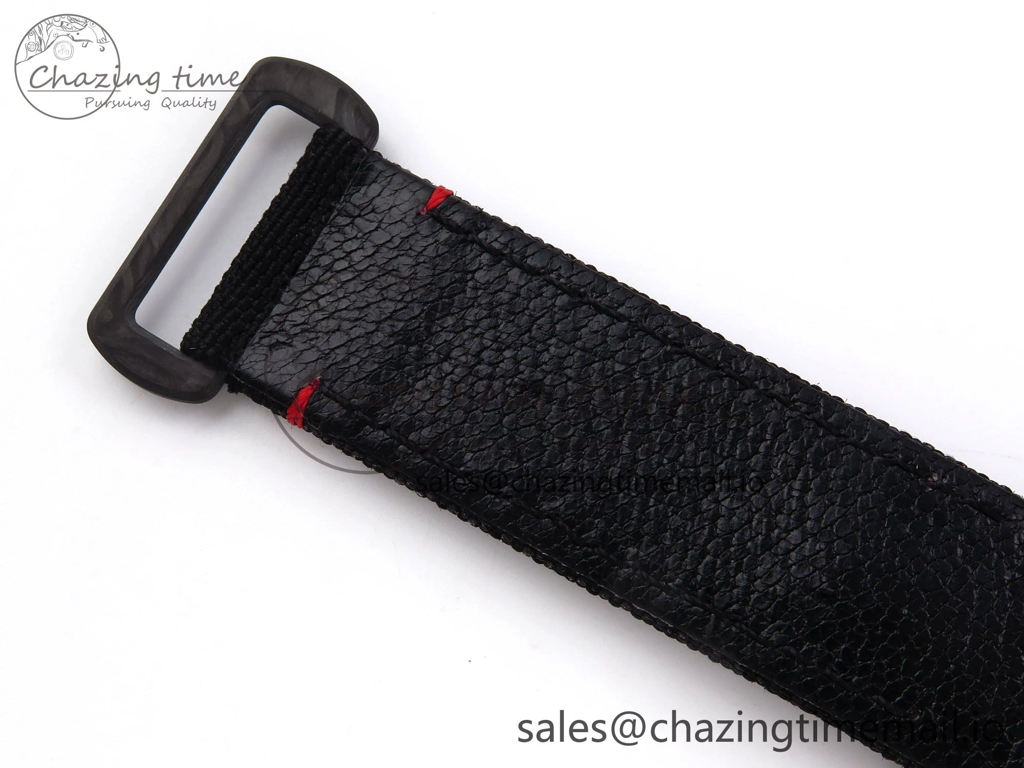 Daytona DIW “AVIA BLACK” Carbon DIWF 1:1 Best Edition Black Red Dial on Black Nylon Strap SH4130