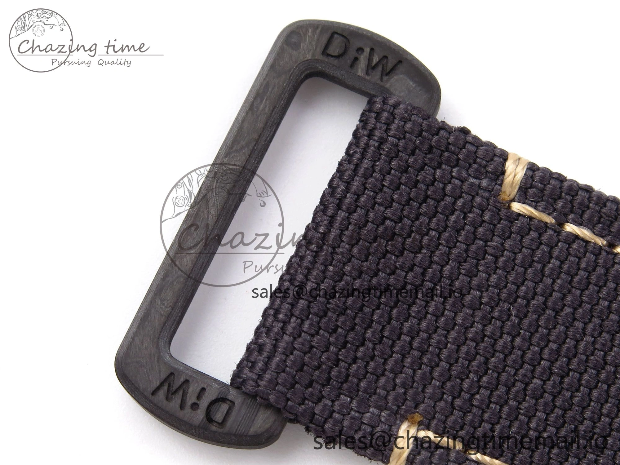 Daytona DIW “AVIA GREY” Carbon DIWF 1:1 Best Edition Gray Yellow Dial on Black Nylon Strap SH4130