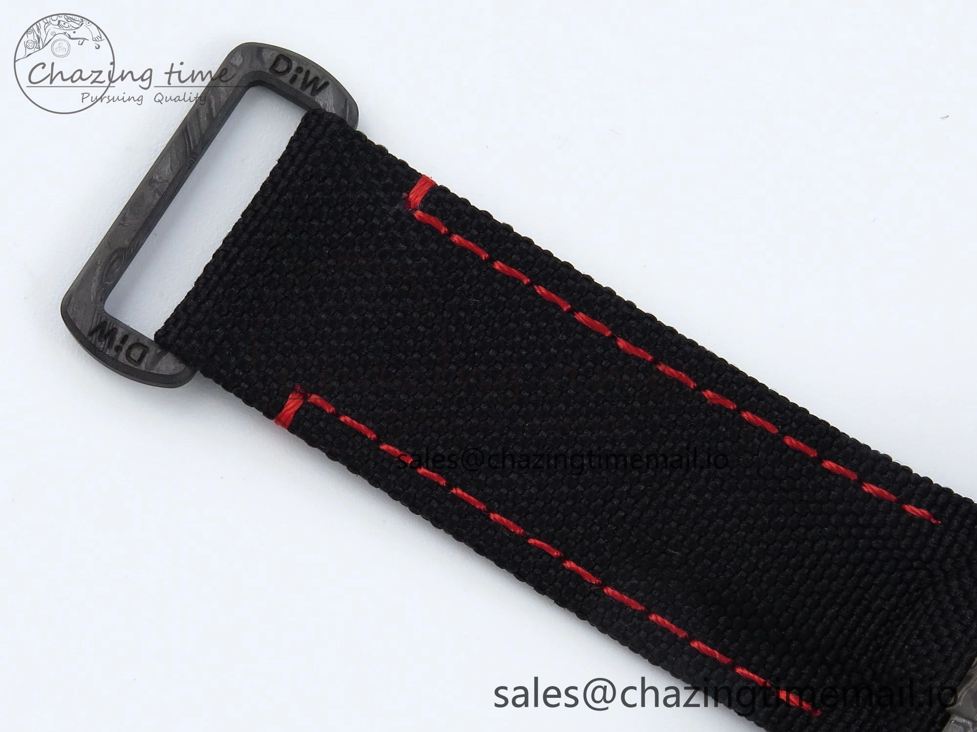 Daytona DIW Black Carbon DIWF Best Edition Carbon Dial on Black Nylon Strap DD4801