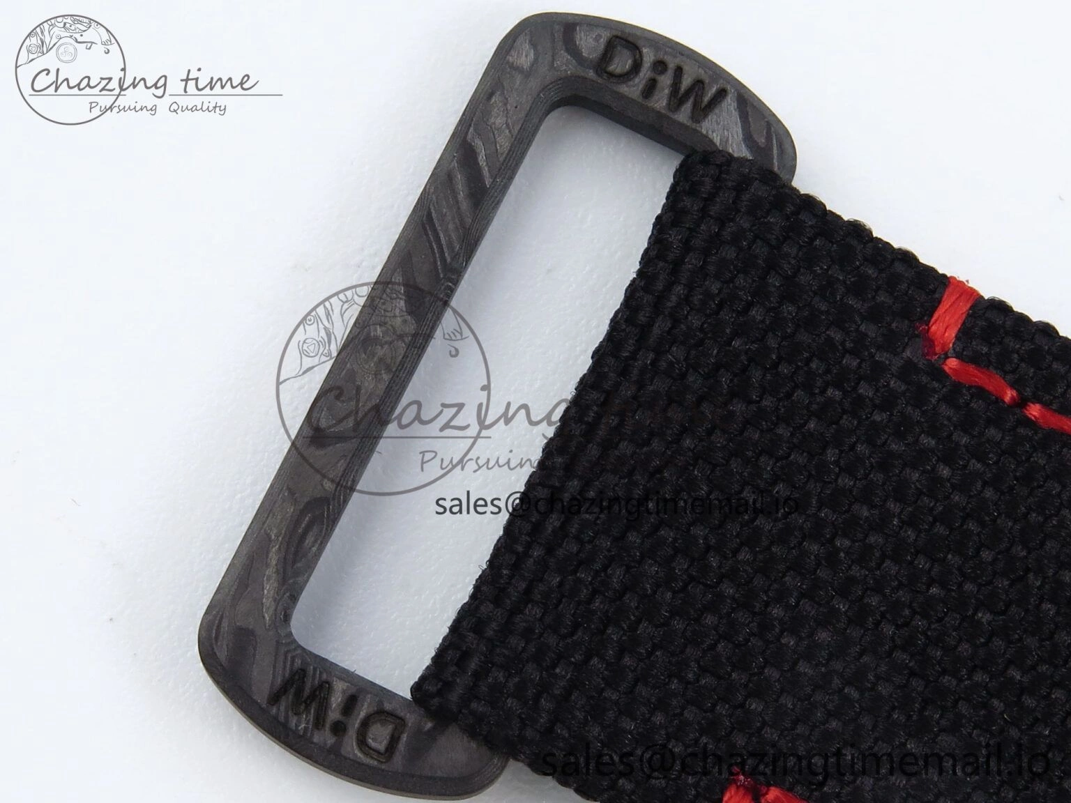 Daytona DIW Black Carbon DIWF Best Edition Carbon Dial on Black Nylon Strap DD4801