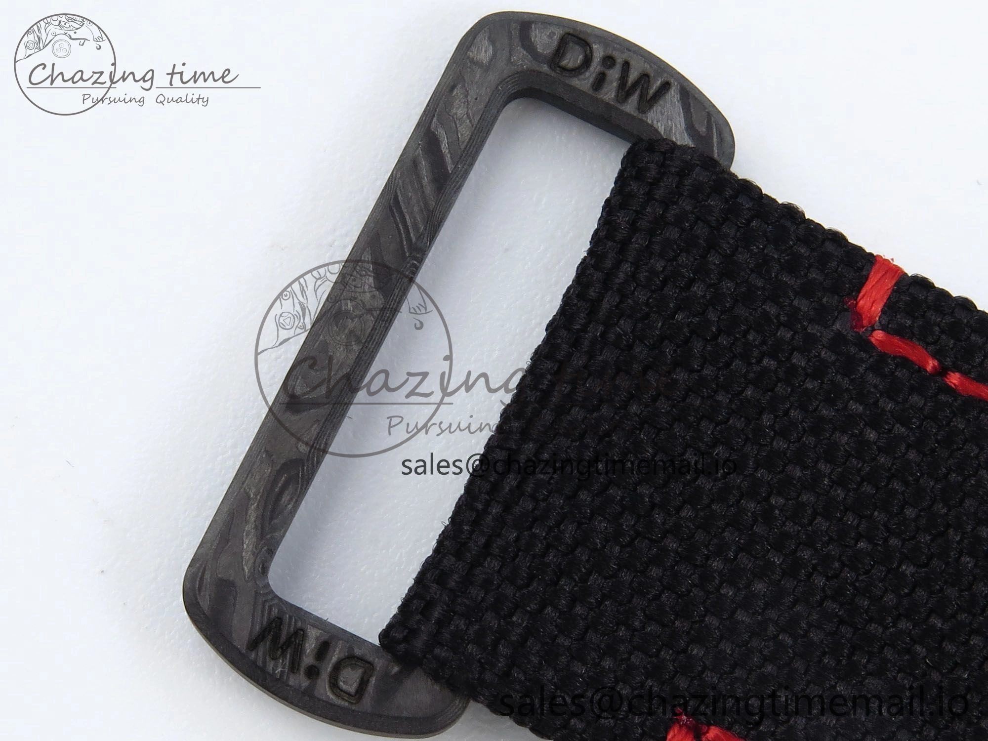 Daytona DIW Black Carbon DIWF Best Edition Carbon Dial on Black Nylon Strap DD4801