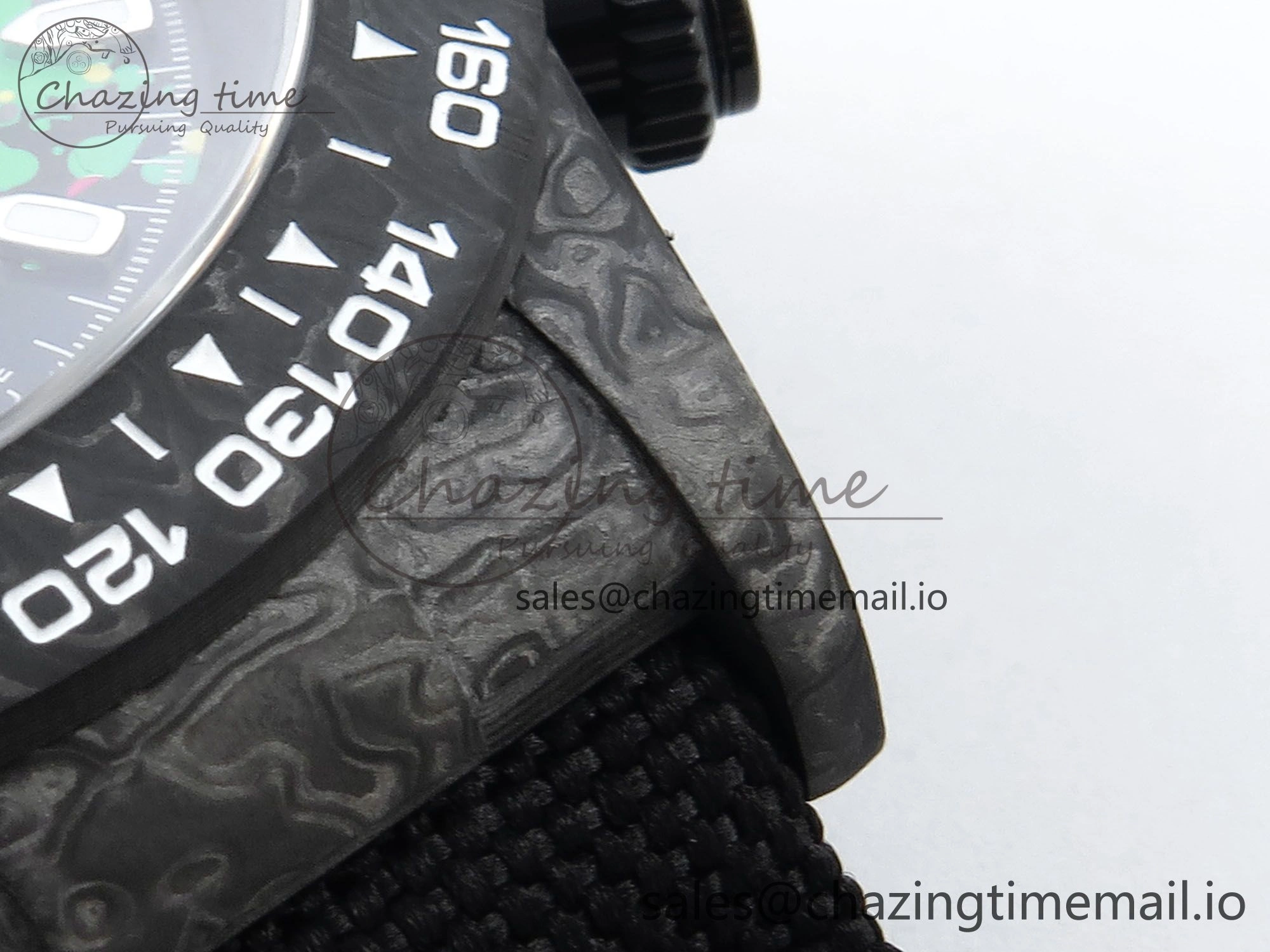 Daytona DIW Black Carbon DIWF Best Edition Colorful Dial on Black Nylon Strap DD4801