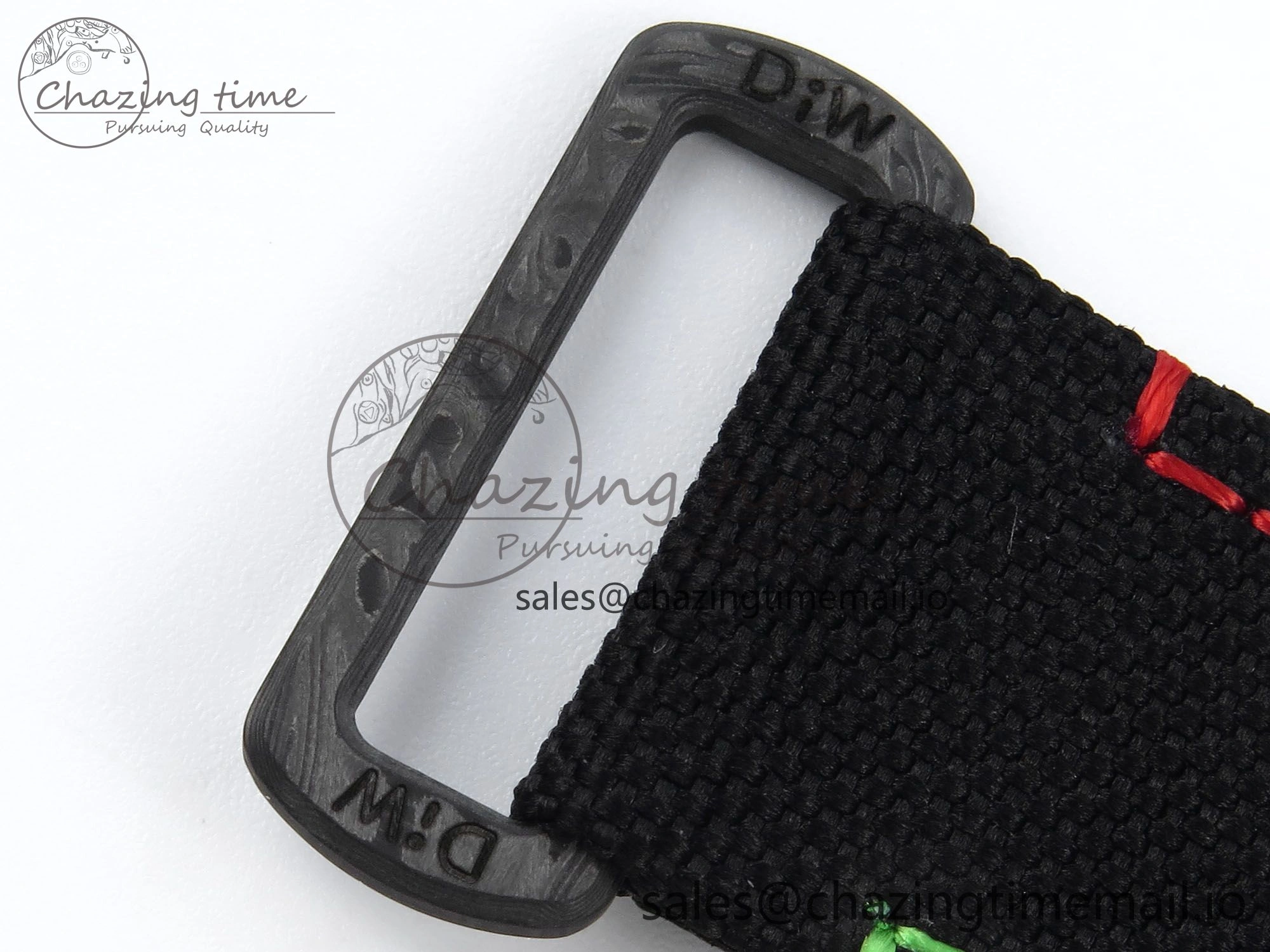 Daytona DIW Black Carbon DIWF Best Edition Colorful Dial on Black Nylon Strap DD4801