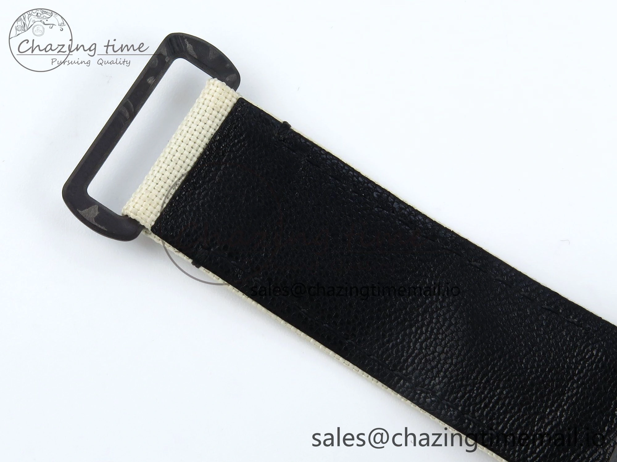 Daytona DIW Black Carbon DIWF Best Edition Cream Dial on Cream Nylon Strap DD4801