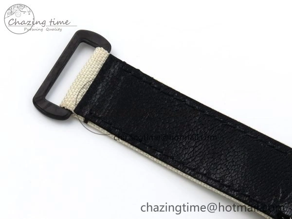Daytona DIW Carbon Case DIWF Edition Cream Brown Dial on White Nylon Strap A7750