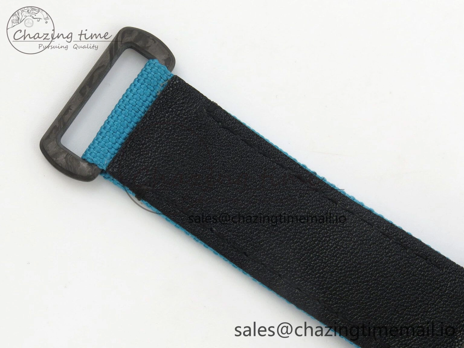 Daytona DIW Carbon Case and Bezel DIWF Edition Blue Dial on Blue Nylon Strap A7750