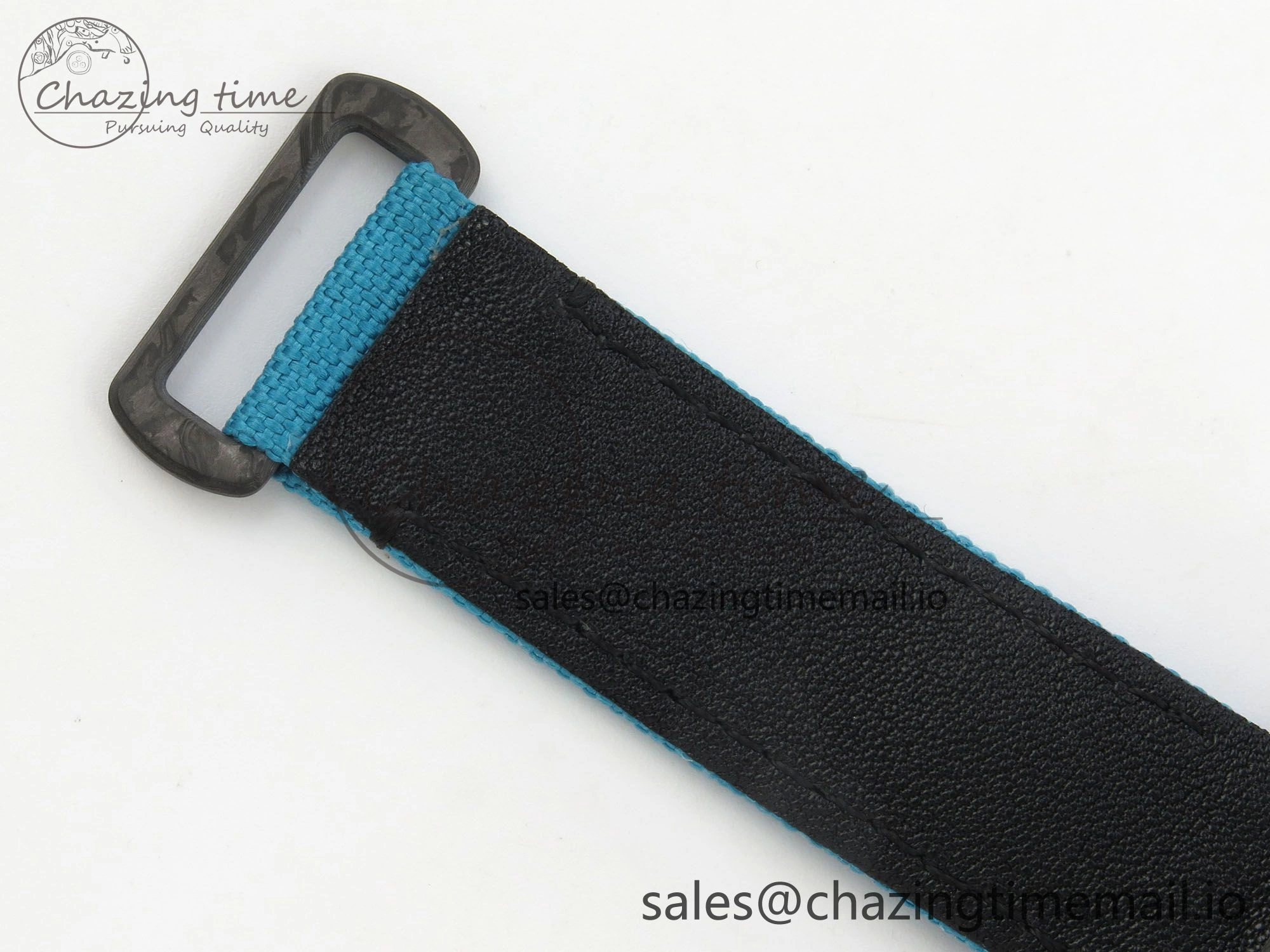 Daytona DIW Carbon Case and Bezel DIWF Edition Blue Dial on Blue Nylon Strap A7750