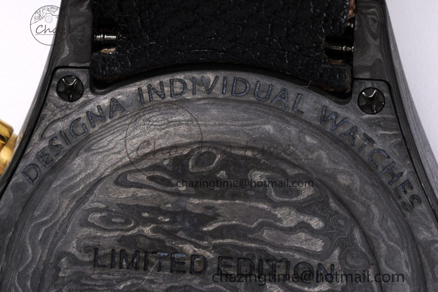 Daytona DIW Carbon Case and Bezel DIWF Edition Brown Arabic Dial on Brown Nylon Strap A7750