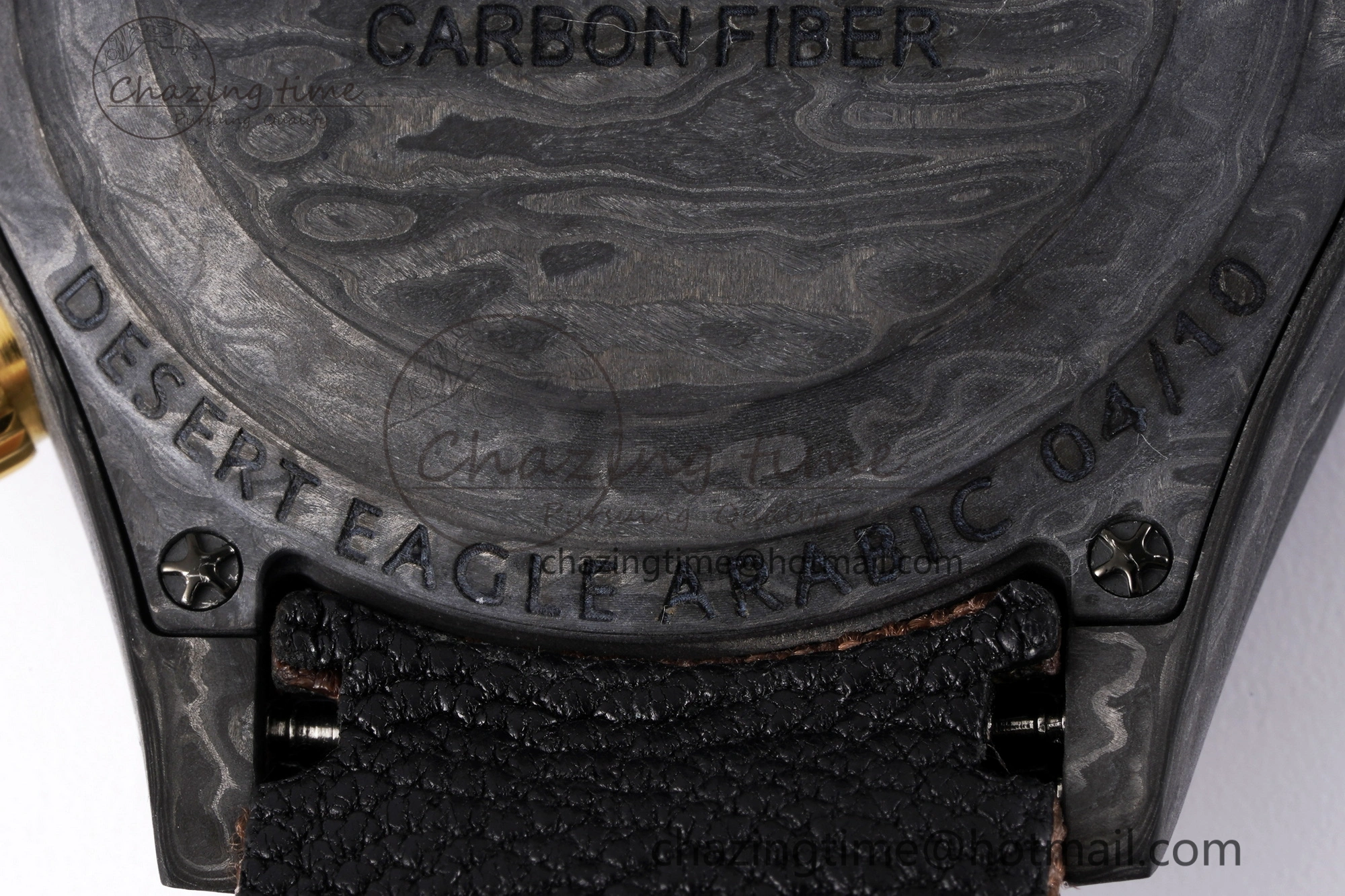 Daytona DIW Carbon Case and Bezel DIWF Edition Brown Arabic Dial on Brown Nylon Strap A7750