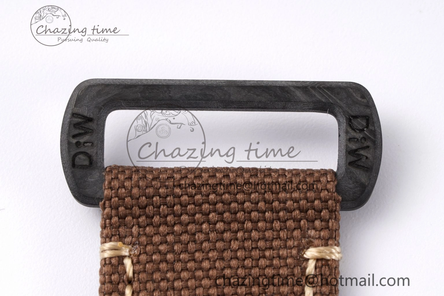 Daytona DIW Carbon Case and Bezel DIWF Edition Brown Arabic Dial on Brown Nylon Strap A7750