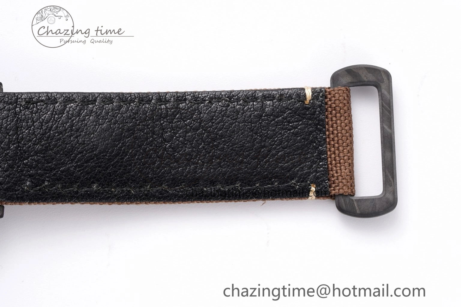 Daytona DIW Carbon Case and Bezel DIWF Edition Brown Arabic Dial on Brown Nylon Strap A7750