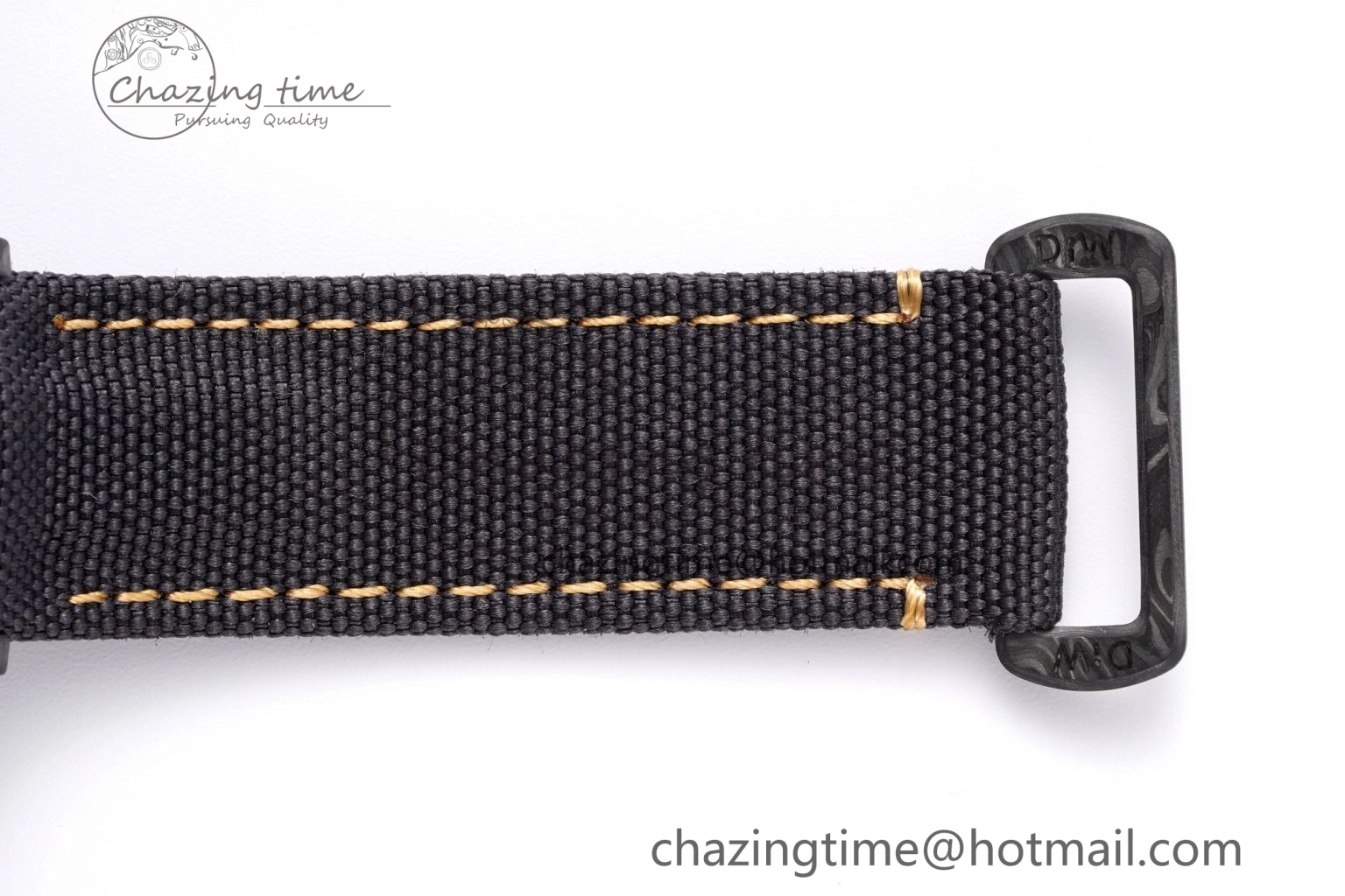 Daytona DIW Carbon Case and Bezel DIWF Edition Gray Plane Dial on Black Nylon Strap A7750