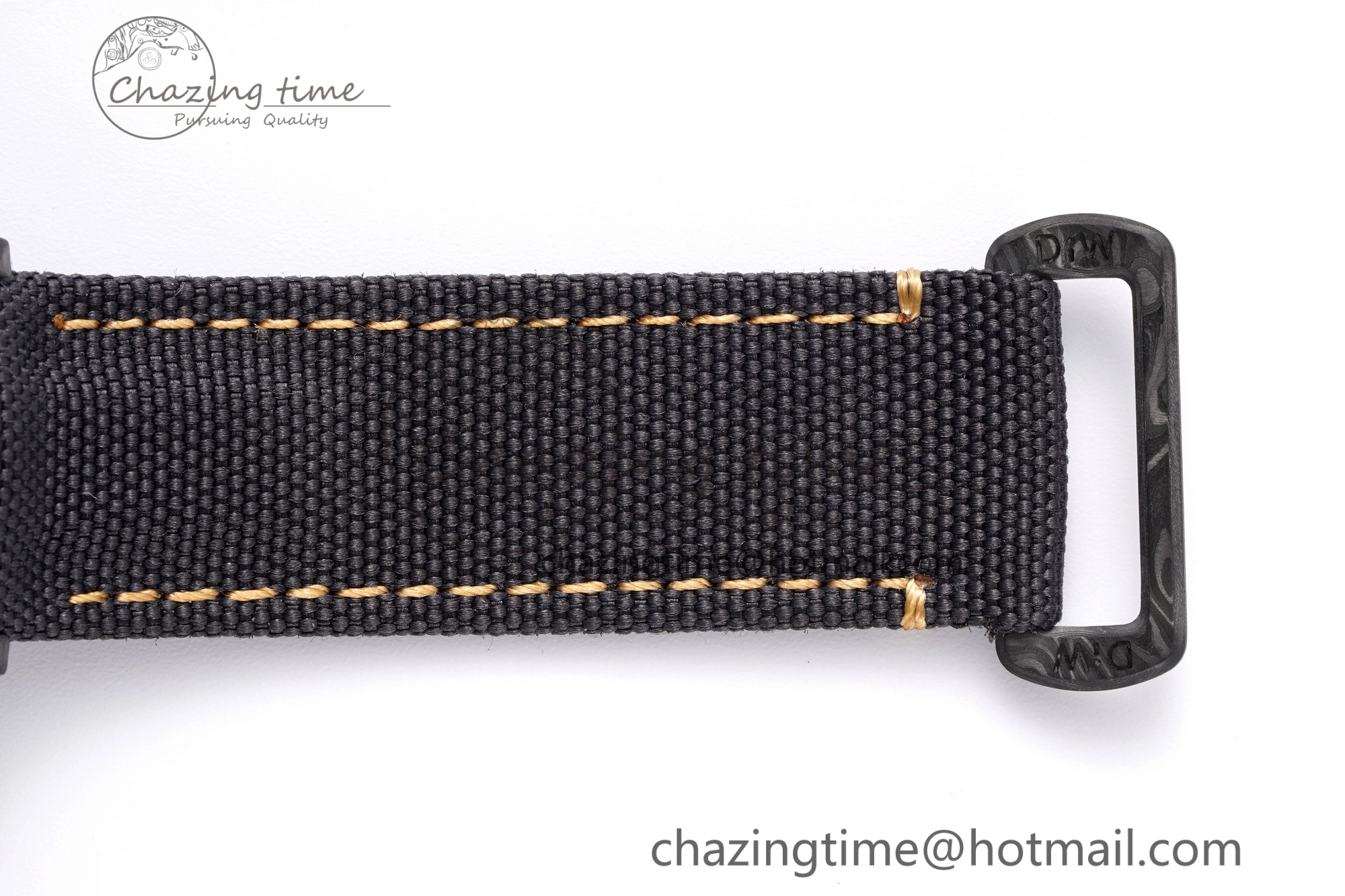Daytona DIW Carbon Case and Bezel DIWF Edition Gray Plane Dial on Black Nylon Strap A7750