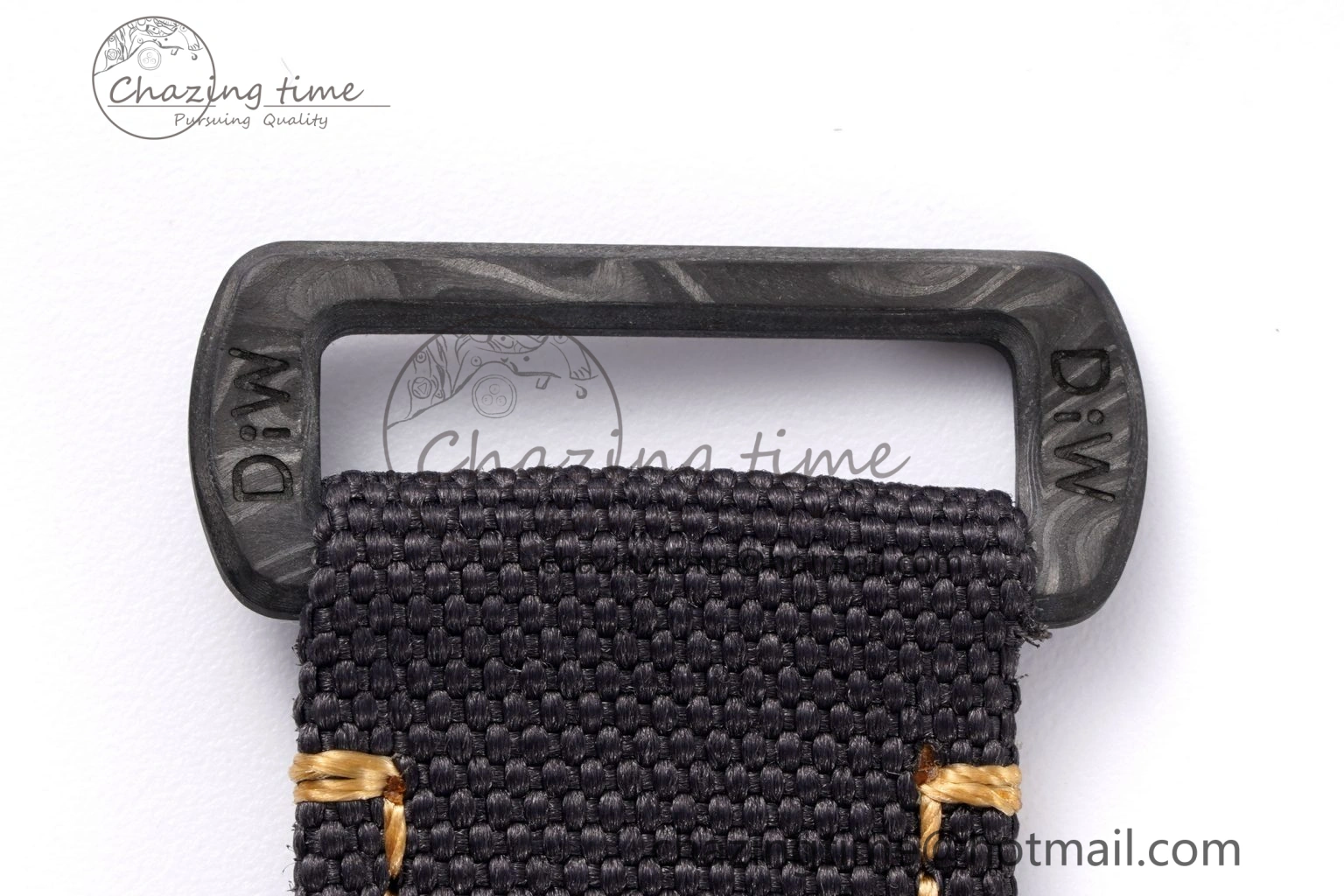 Daytona DIW Carbon Case and Bezel DIWF Edition Gray Plane Dial on Black Nylon Strap A7750