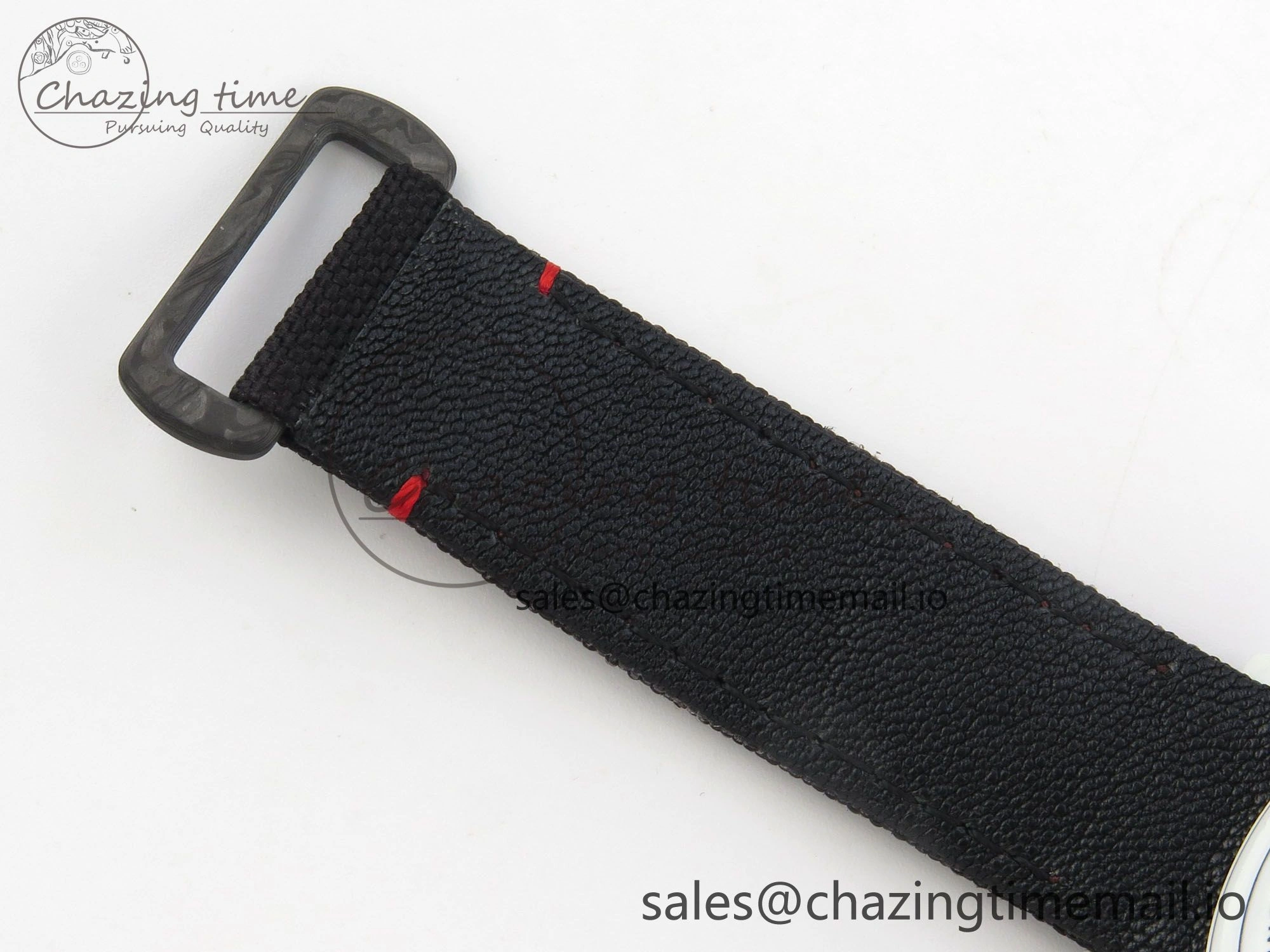 Daytona DIW Carbon Case and Bezel DIWF Edition Grey White Dial on Black Nylon Strap A7750