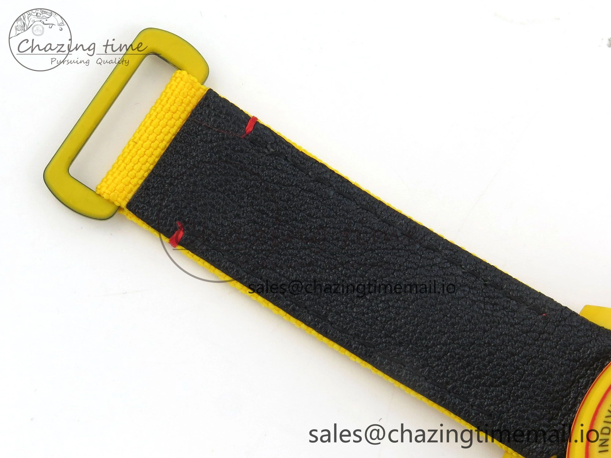 Daytona DIW Carbon Case and Bezel DIWF Edition Red Dial on Yellow Nylon Strap A7750