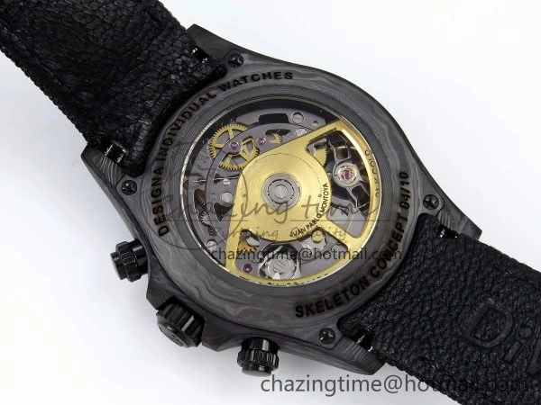 Daytona DIW Carbon DIWF Best Edition Skeleton Dial on Black Nylon Strap SA4130