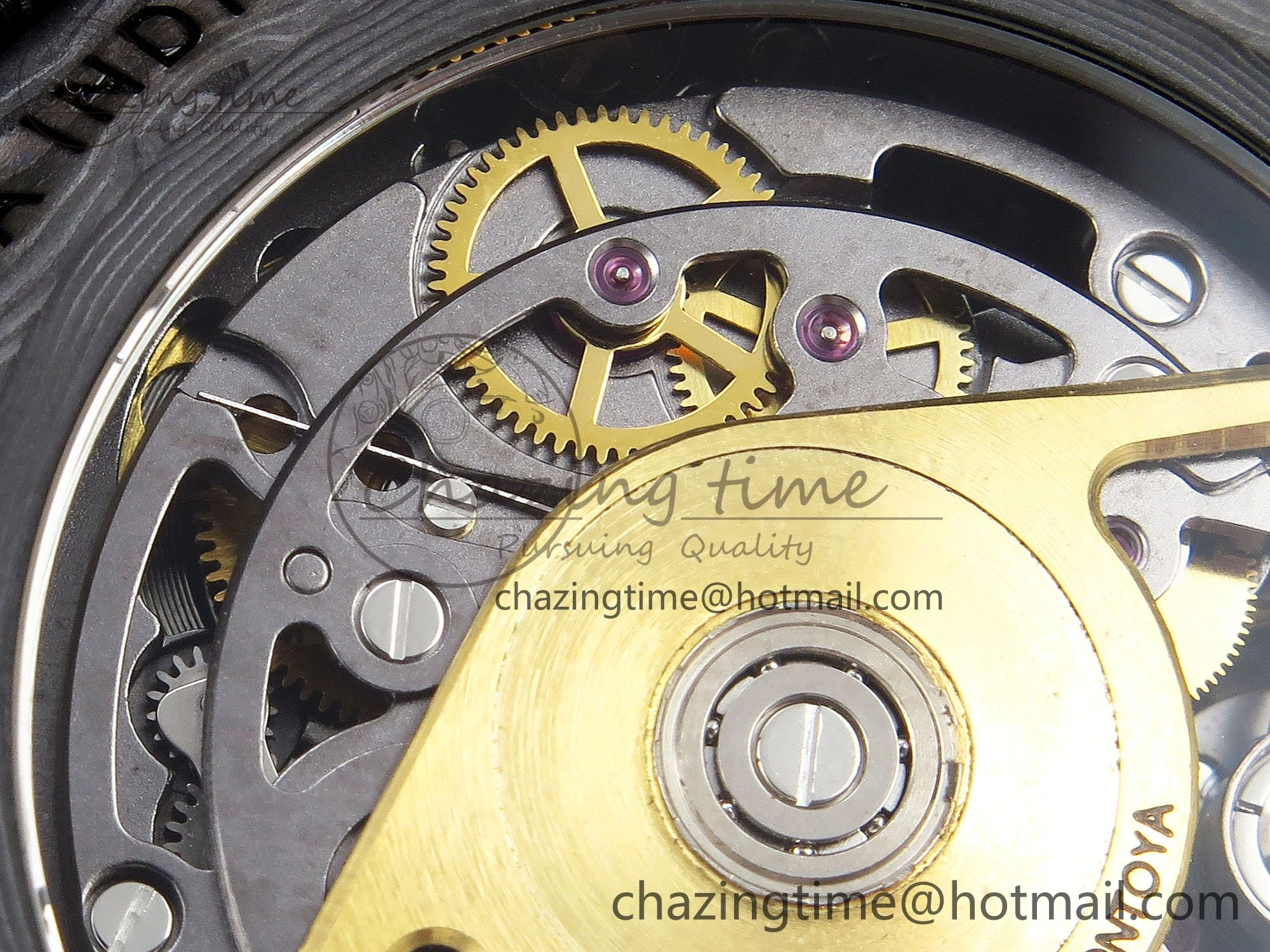 Daytona DIW Carbon DIWF Best Edition Skeleton Dial on Black Nylon Strap SA4130