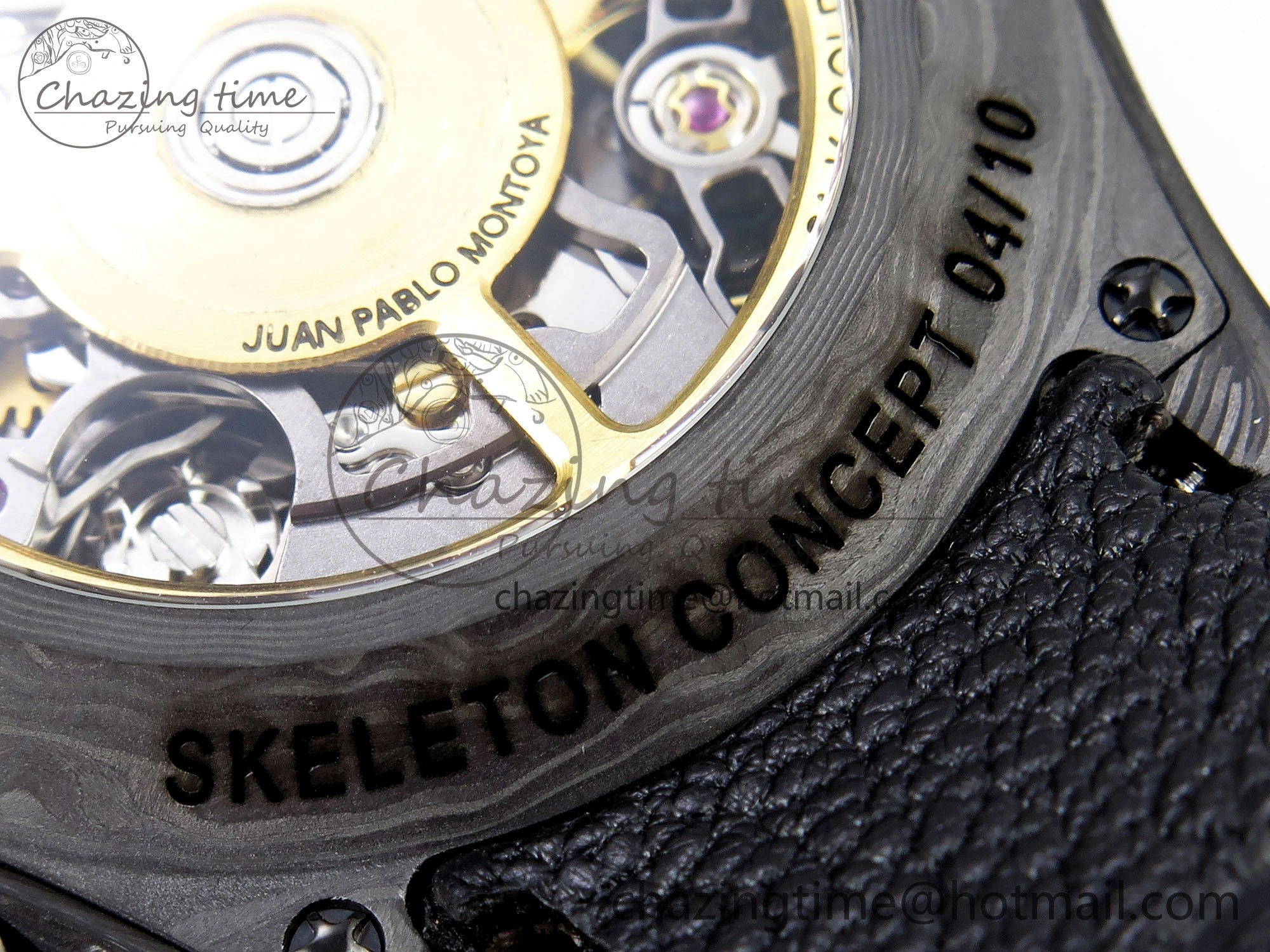 Daytona DIW Carbon DIWF Best Edition Skeleton Dial on Black Nylon Strap SA4130