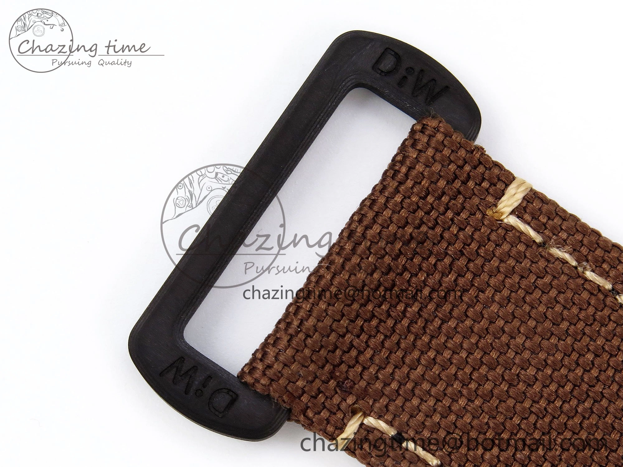 Daytona DIW Carbon DIWF Best Edition Skeleton YG Arabic Dial on Brown Nylon Strap SA4130
