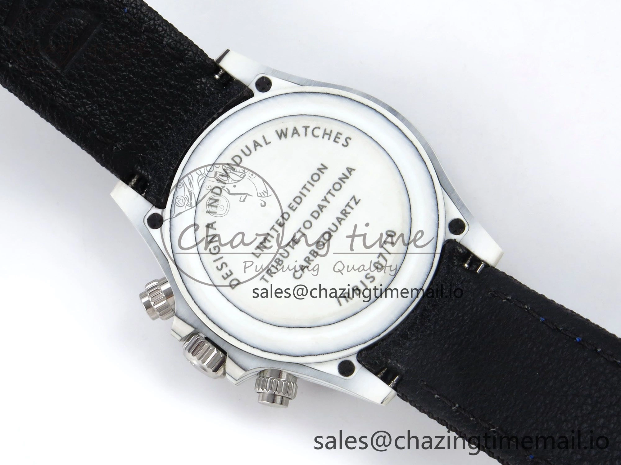 Daytona DIW Carbon N6F 1:1 Best Edition Gray Dial on Black Nylon Strap SA4130