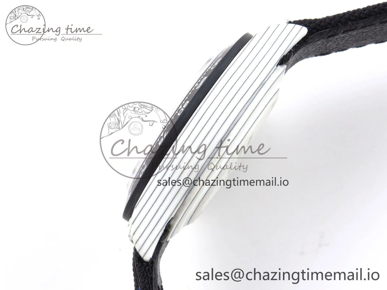Daytona DIW Carbon N6F 1:1 Best Edition Gray Dial on Black Nylon Strap SA4130