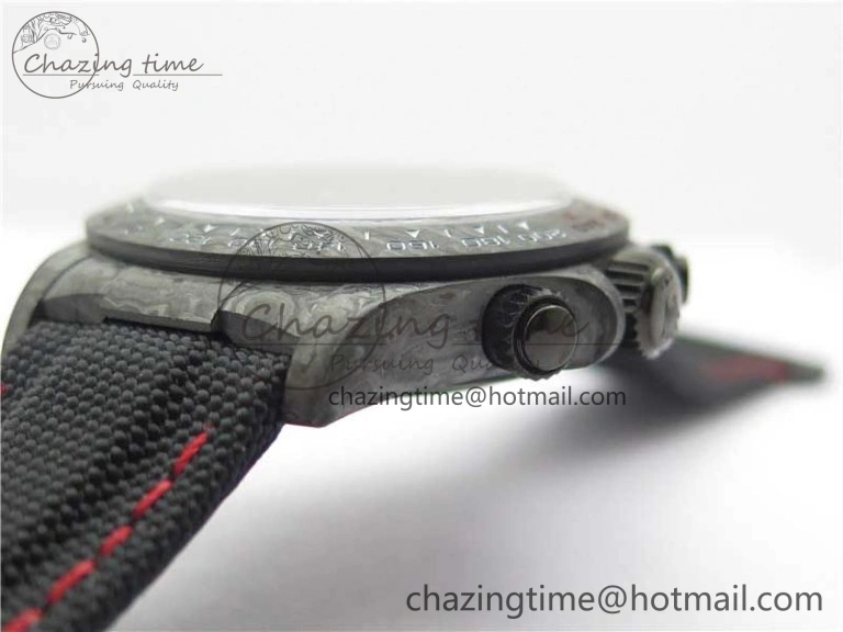 Daytona DIW Carbon Noob 1:1 Best Edition Black Dial on Nylon Strap SA4130